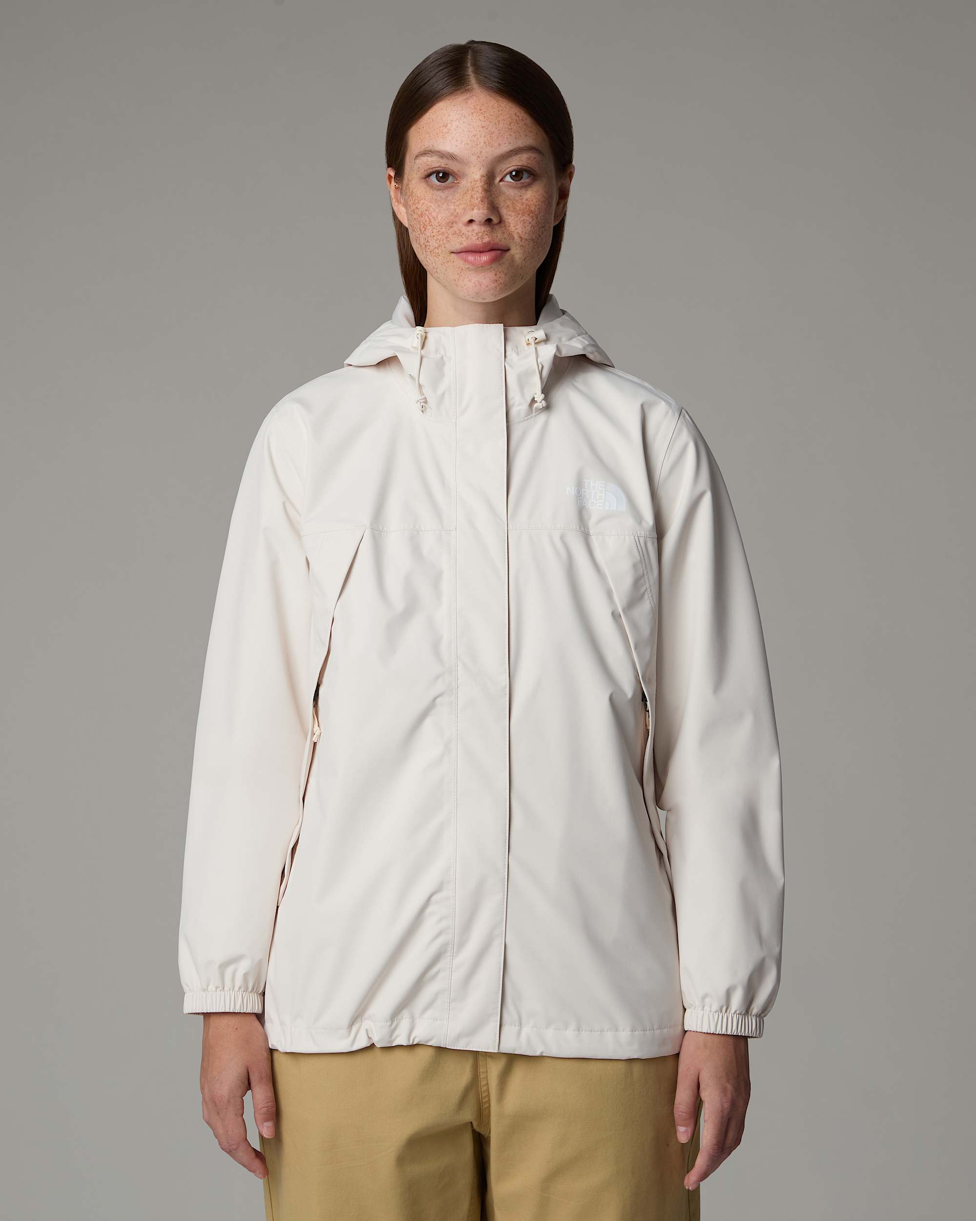Antora Regenjacke fr Damen TNF White Dune HERO