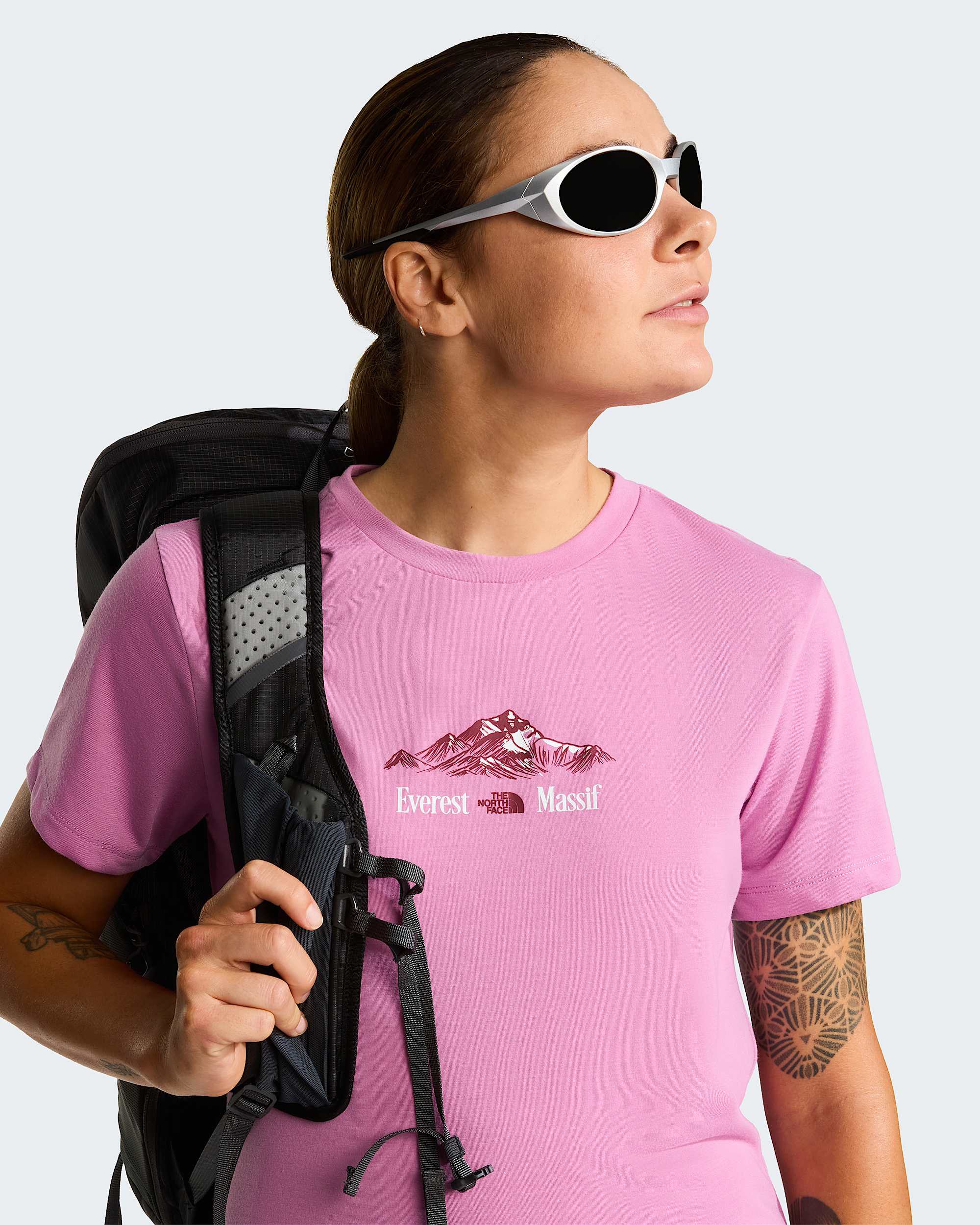 Tshirt Foundation Graphic pour femme TNF ALT5
