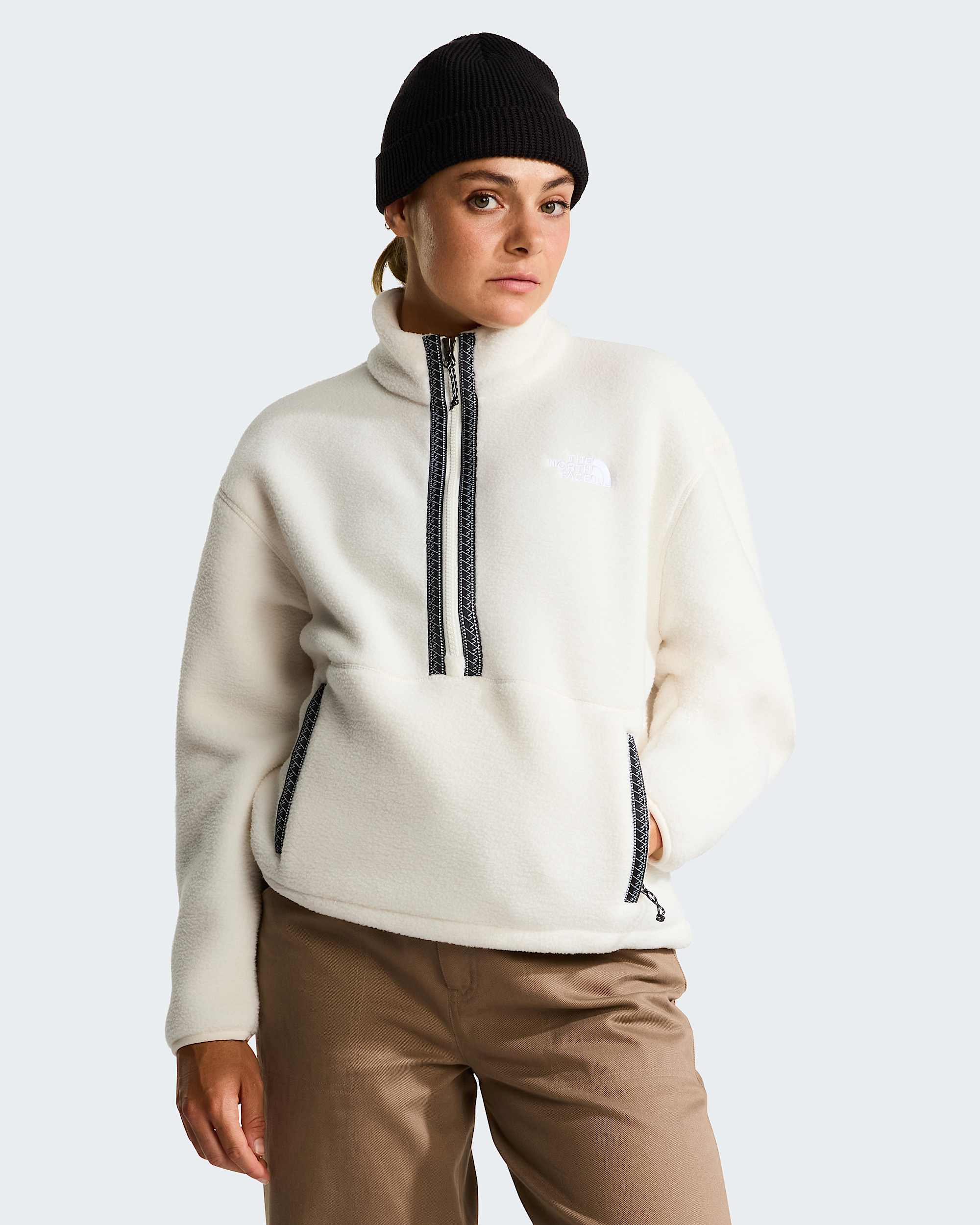 Forro polar con cremallera de 14 TNF Fleeski para mujer TNF HERO