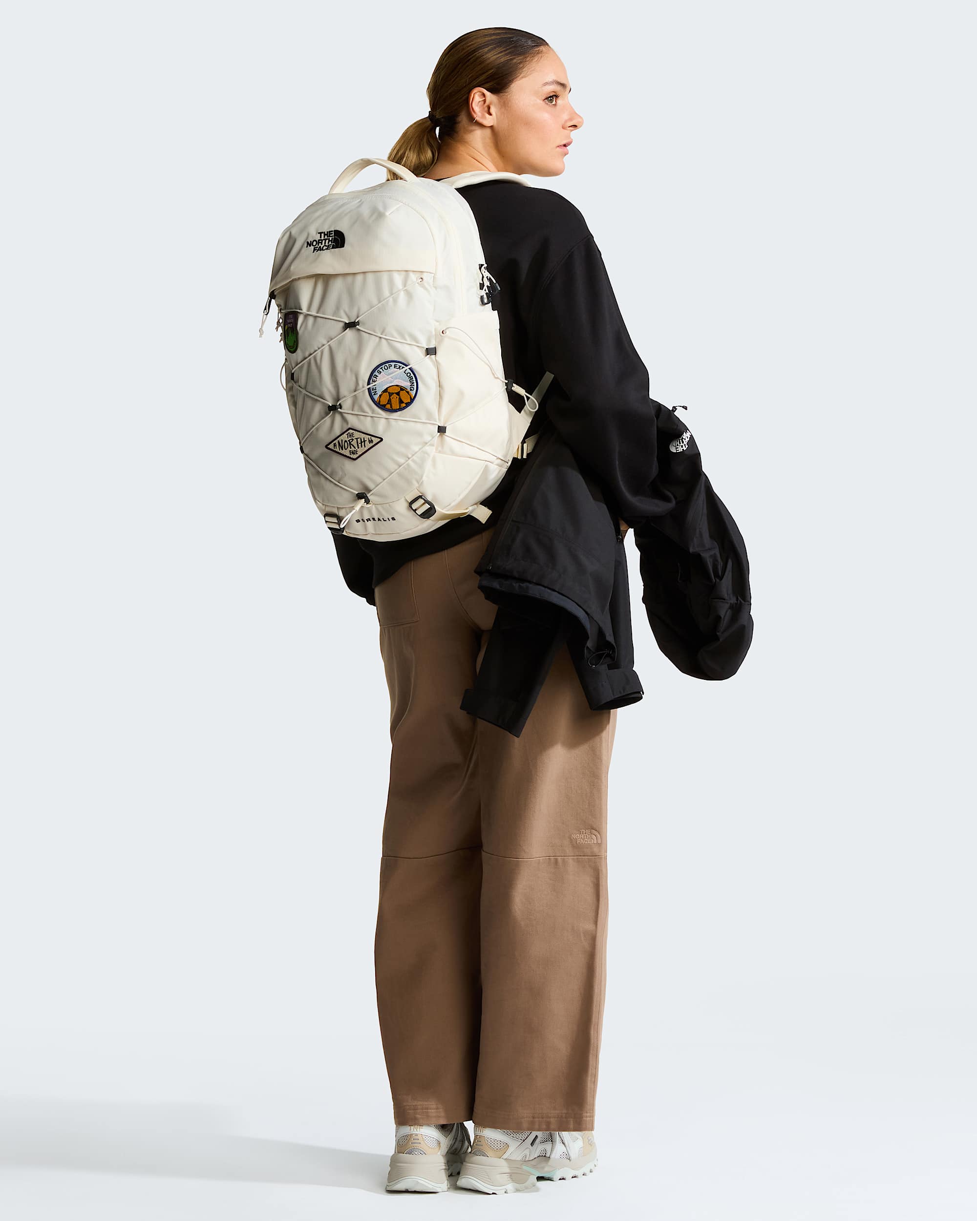 Womens Borealis Patch Backpack TNF ALT8