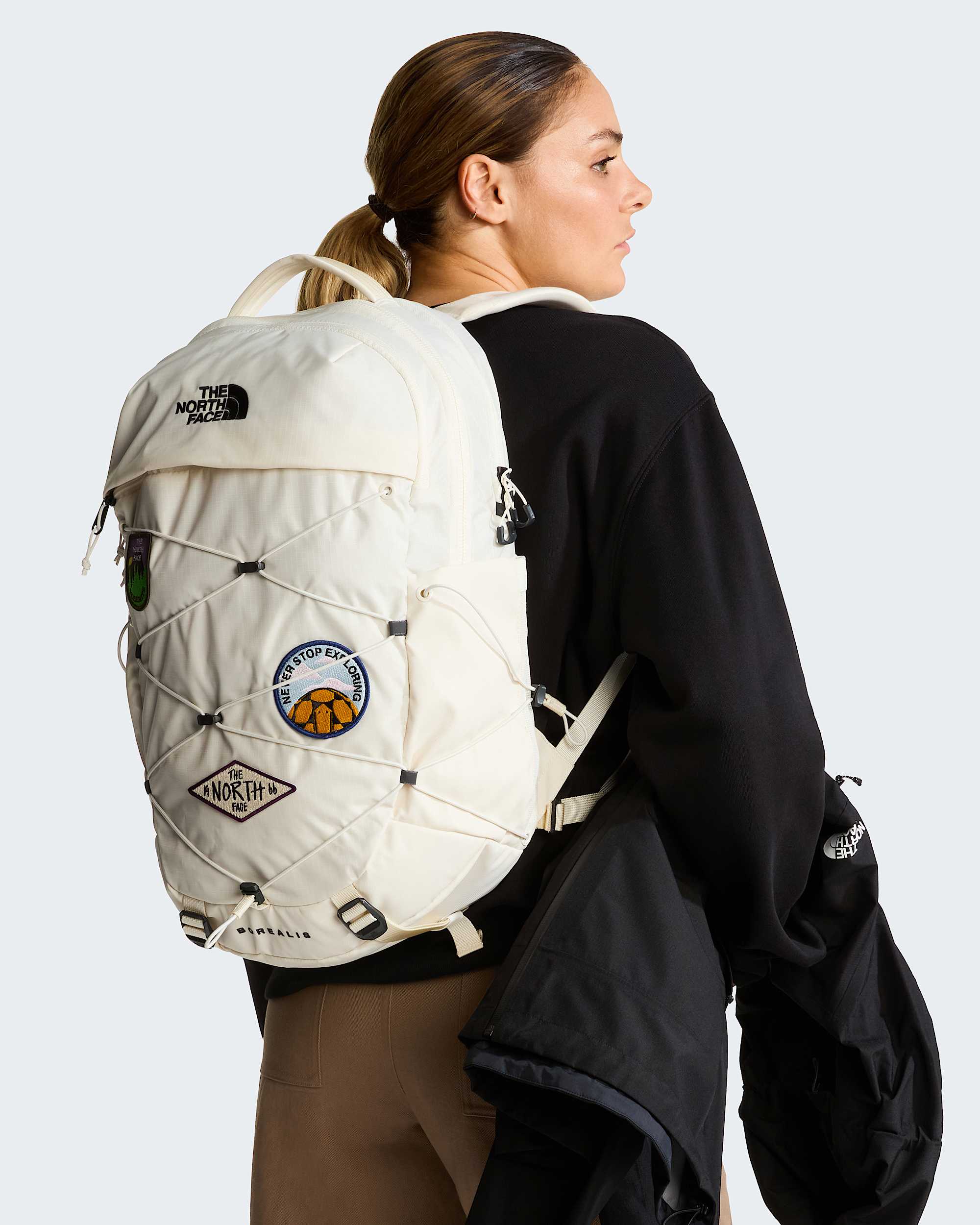 Womens Borealis Patch Backpack TNF ALT7
