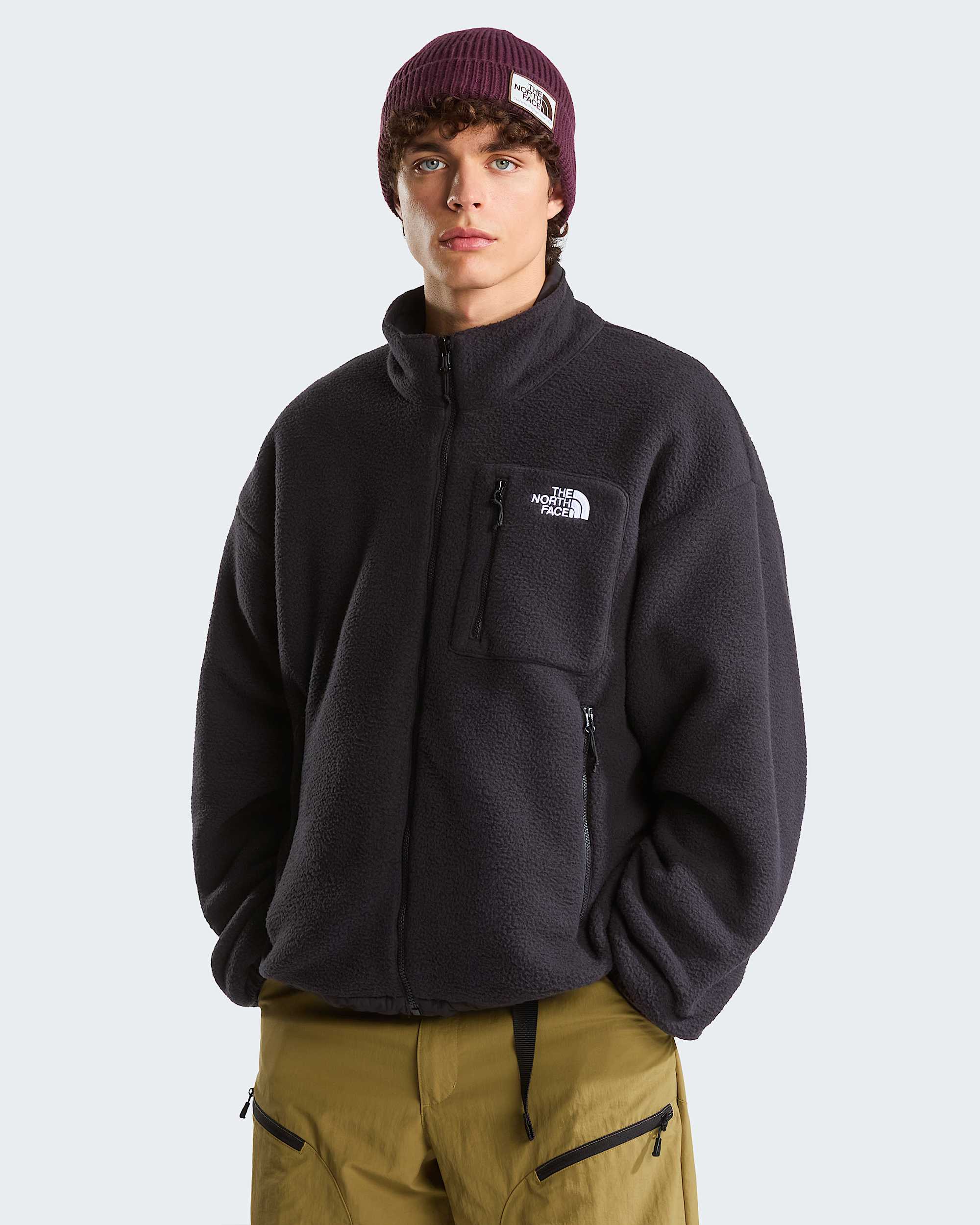 Omkeerbare Yumiorifleecejas voor heren TNF HERO