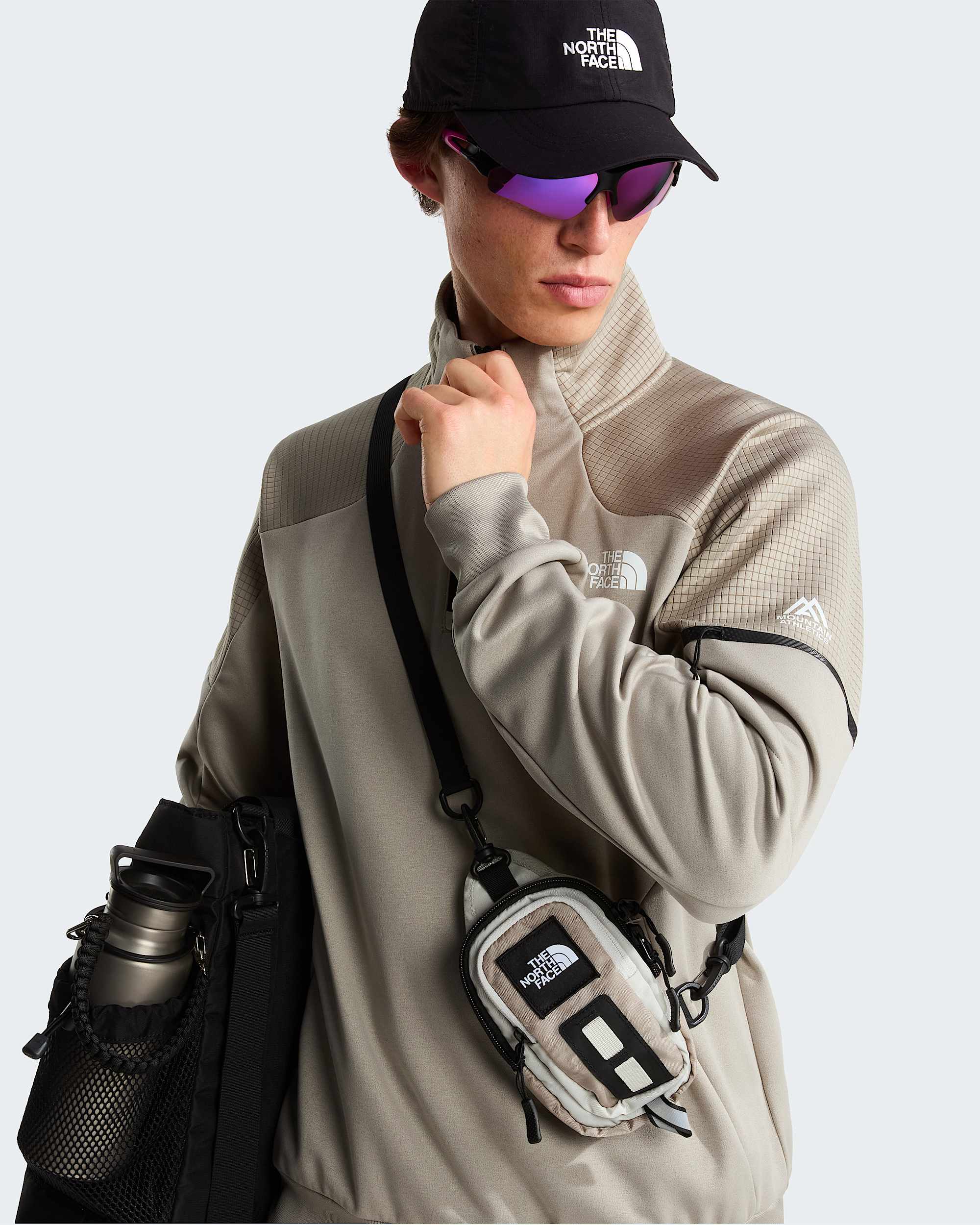 Polar com fecho de correr de 14 Mountain Athletics 20 para homem TNF ALT5