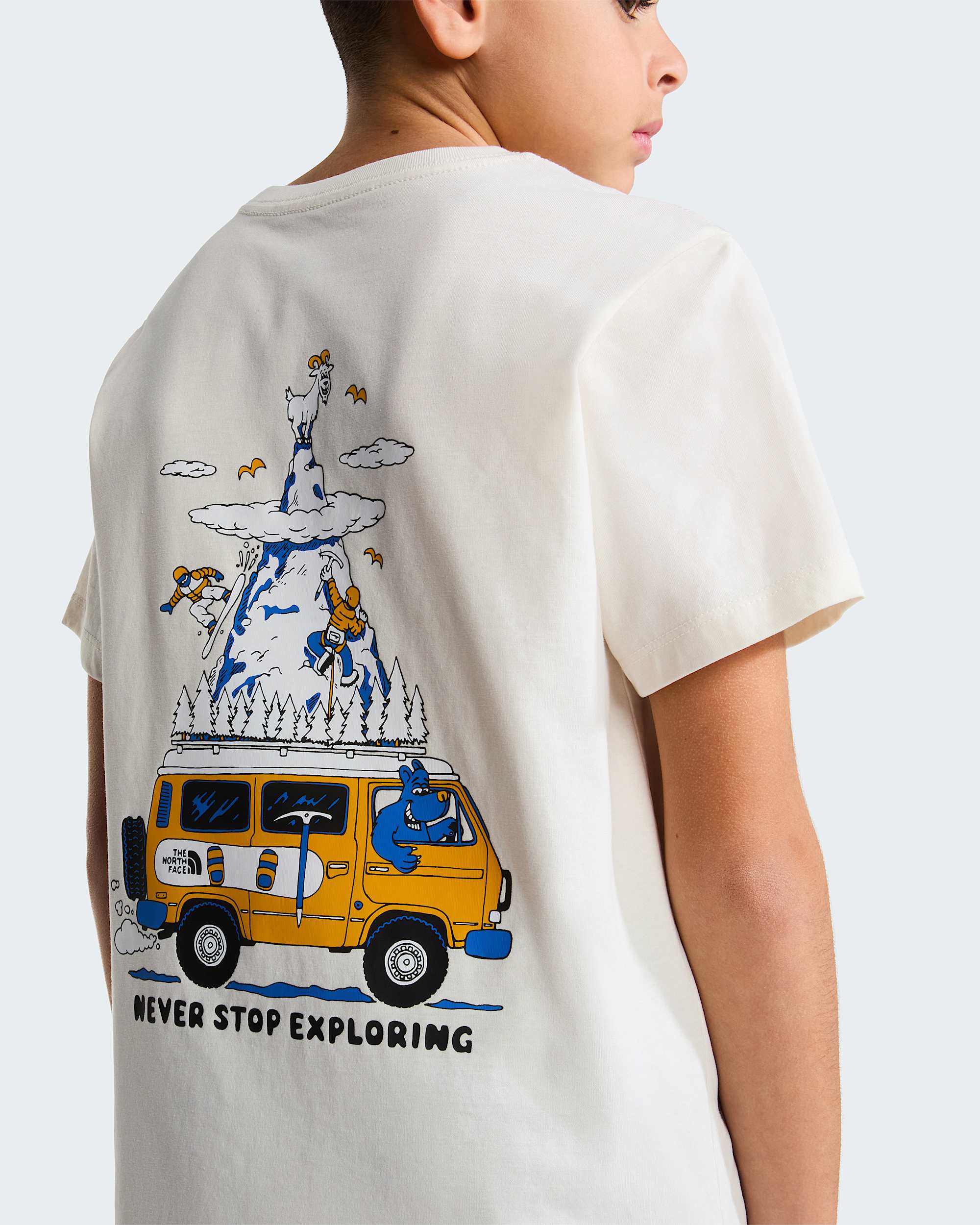 Boys Outdoor Regular Graphic TShirt TNF ALT5