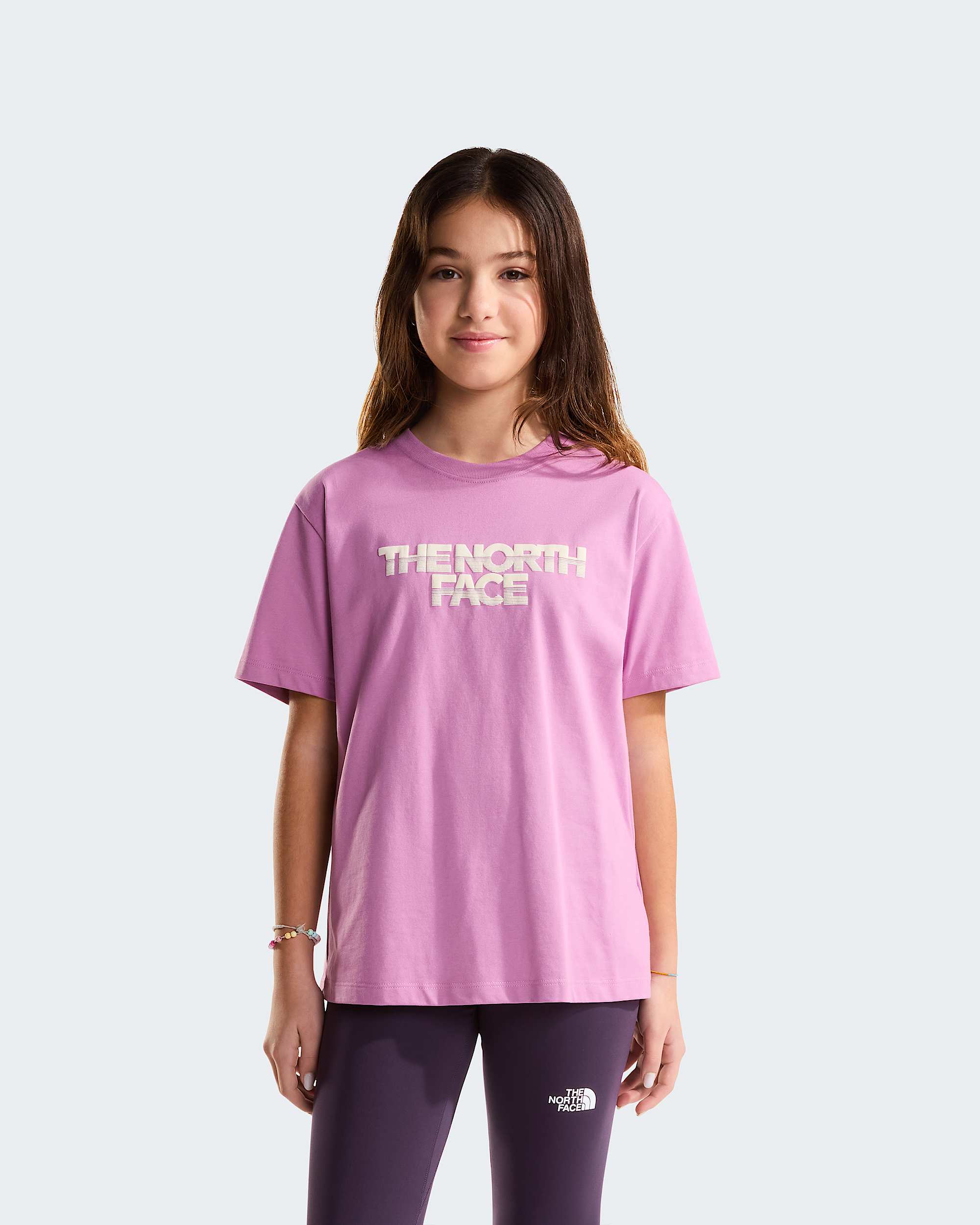 Chalbi Relaxed Graphic TShirt Teenager TNF HERO