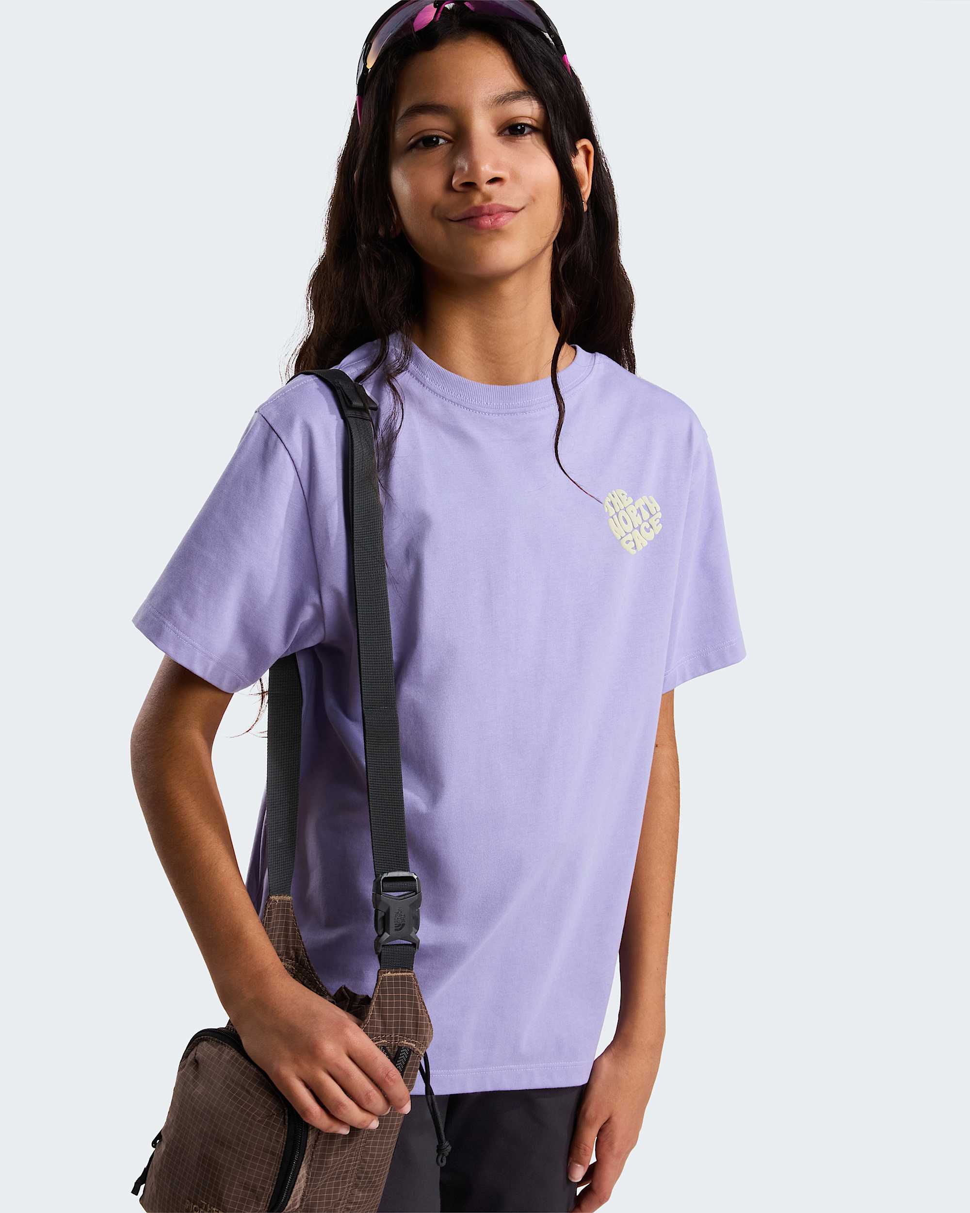 Girls Brand Proud Relaxed Graphic TShirt TNF ALT4