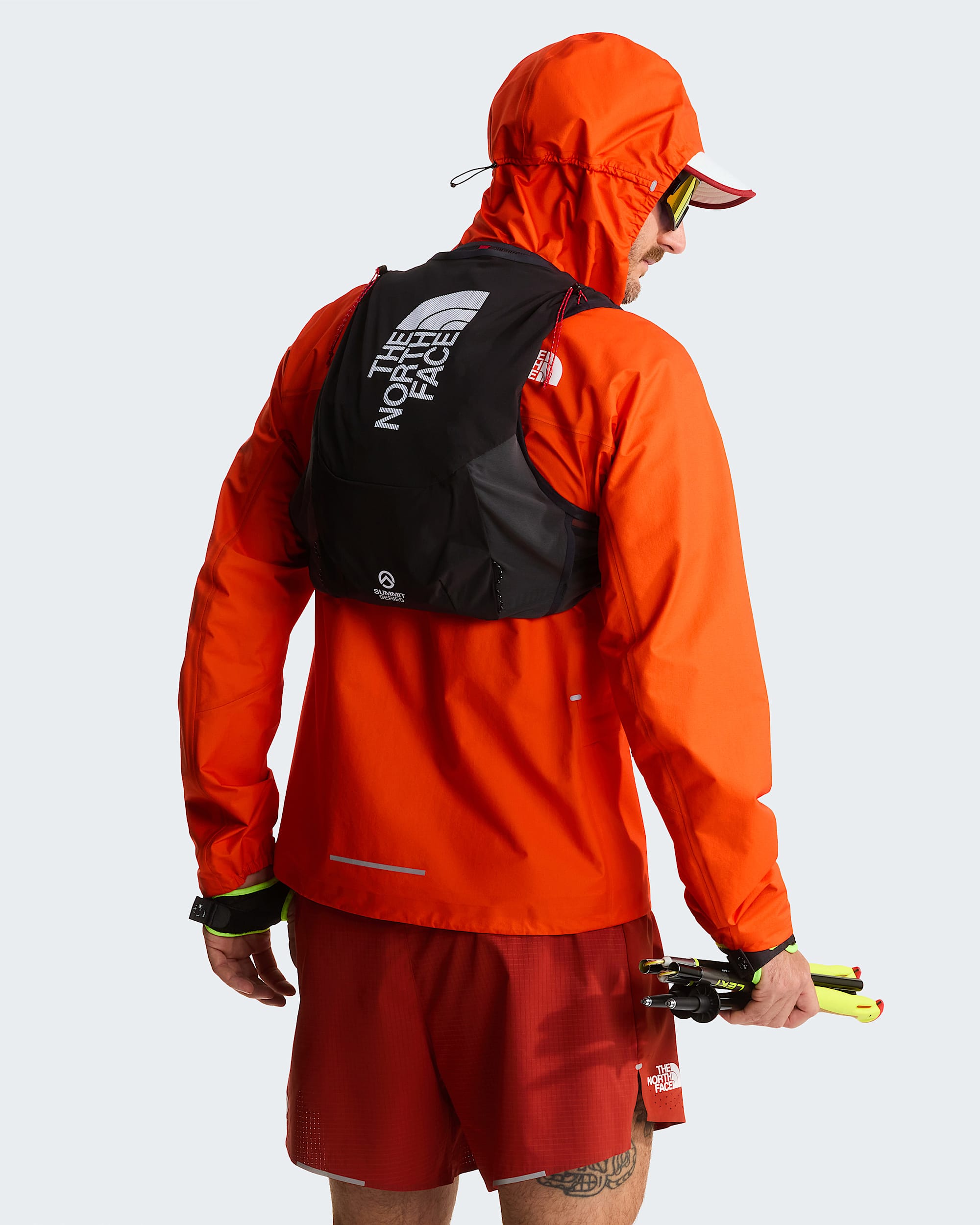 Chaleco de correr Summit de 10 litros TNF TNF BlackAsphalt Grey HERO