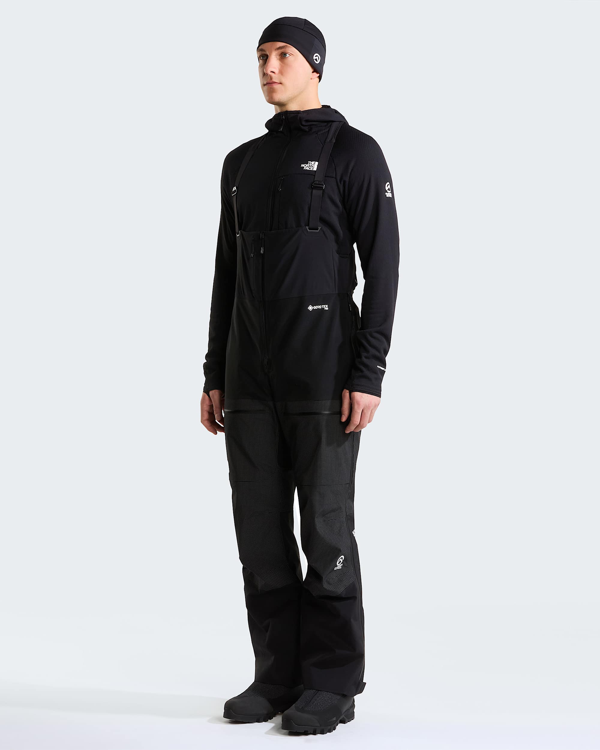 Mens Summit Mountain GORETEX Pro Bib Trousers TNF HERO