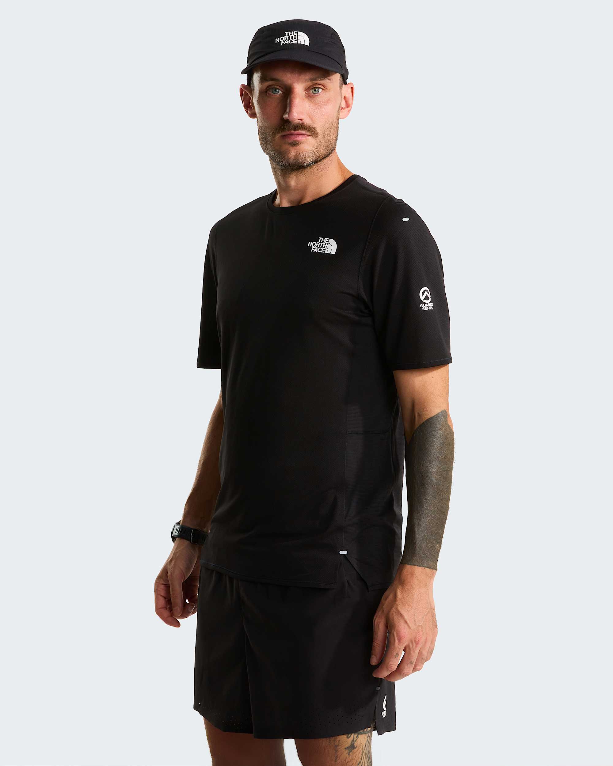 Tshirt de course Summit High Trail Run pour homme TNF HERO