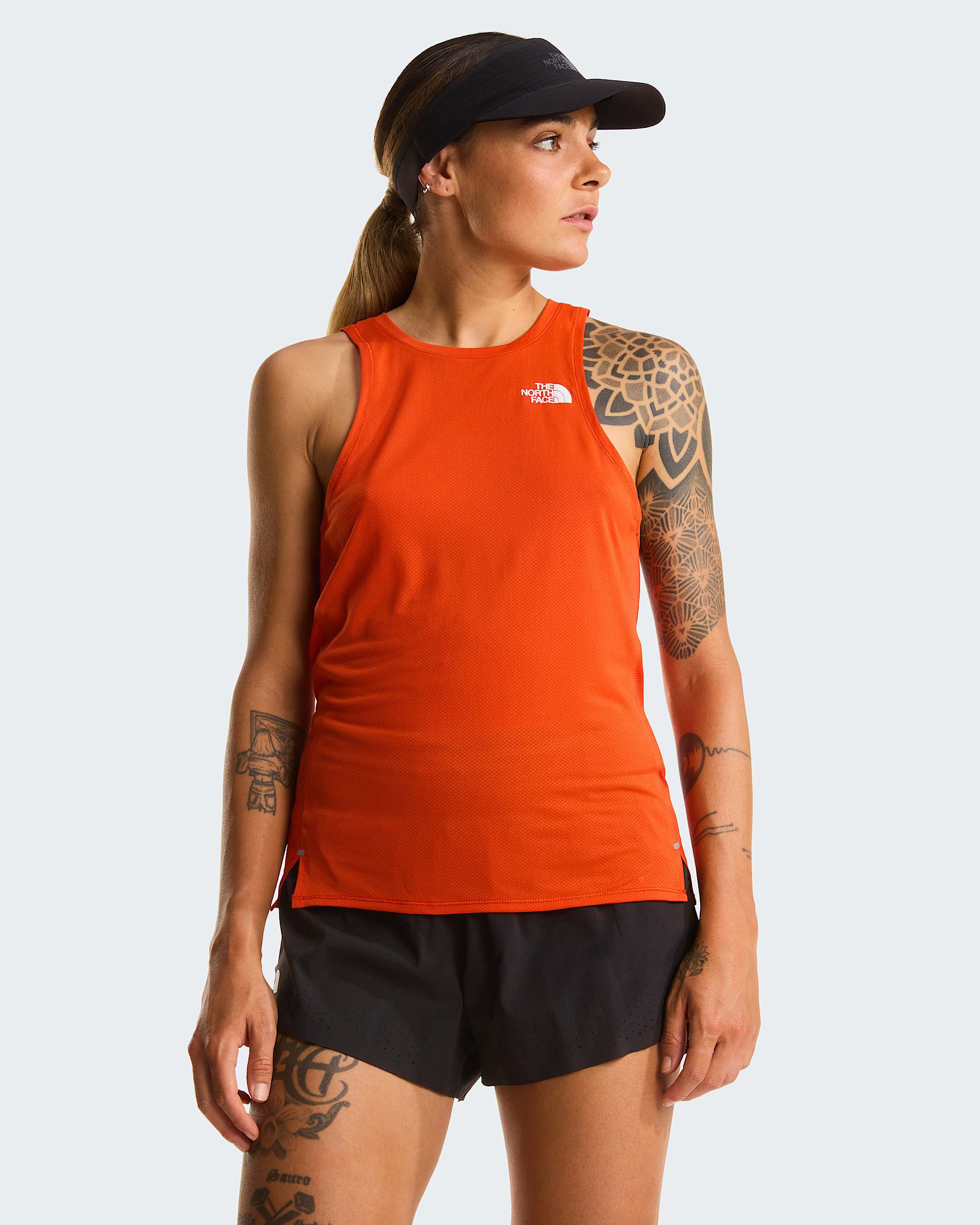 Summit High Trail Run tanktop til damer TNF HERO