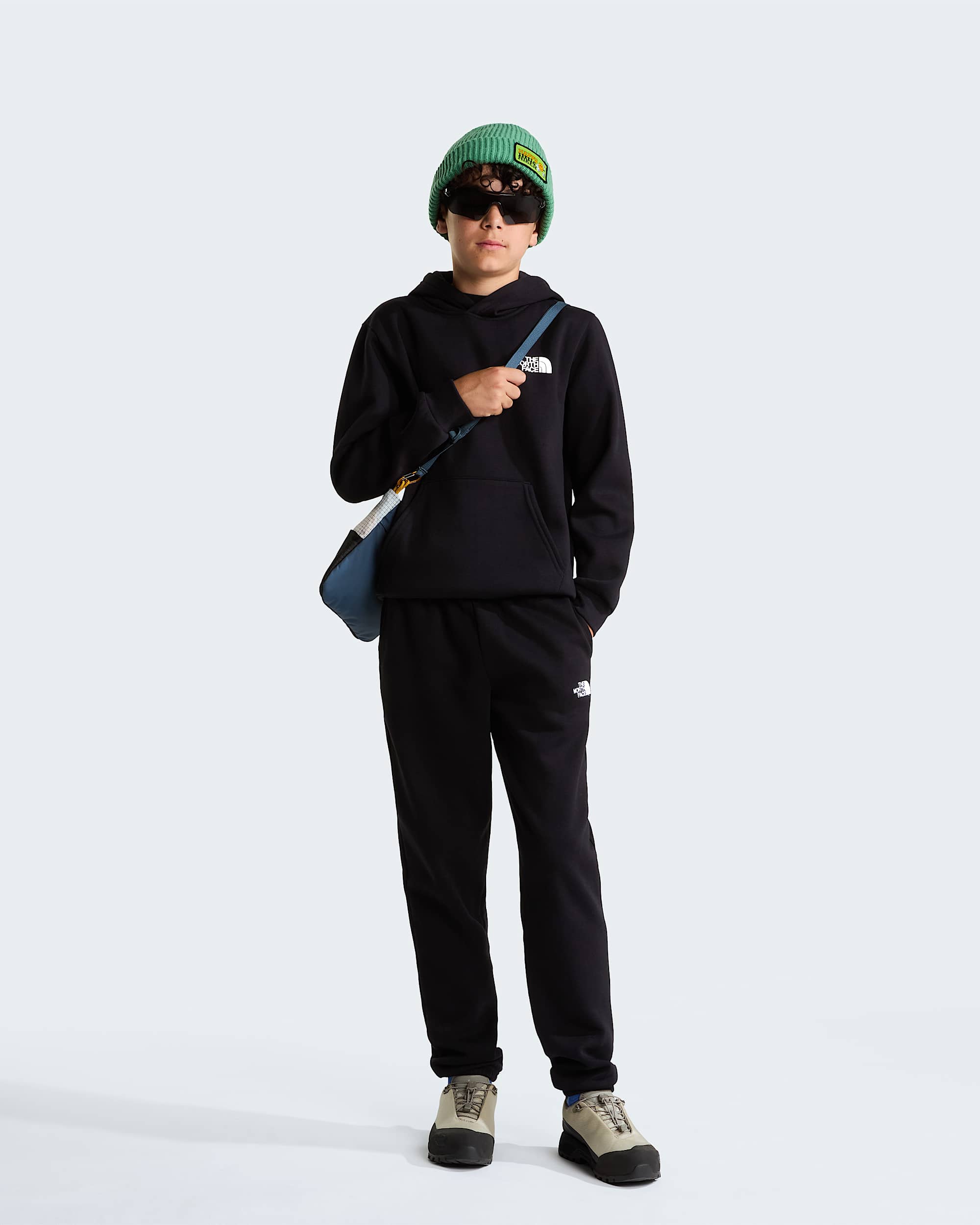 Camisola com capuz Evolution Box NSE para adolescente TNF ALT1