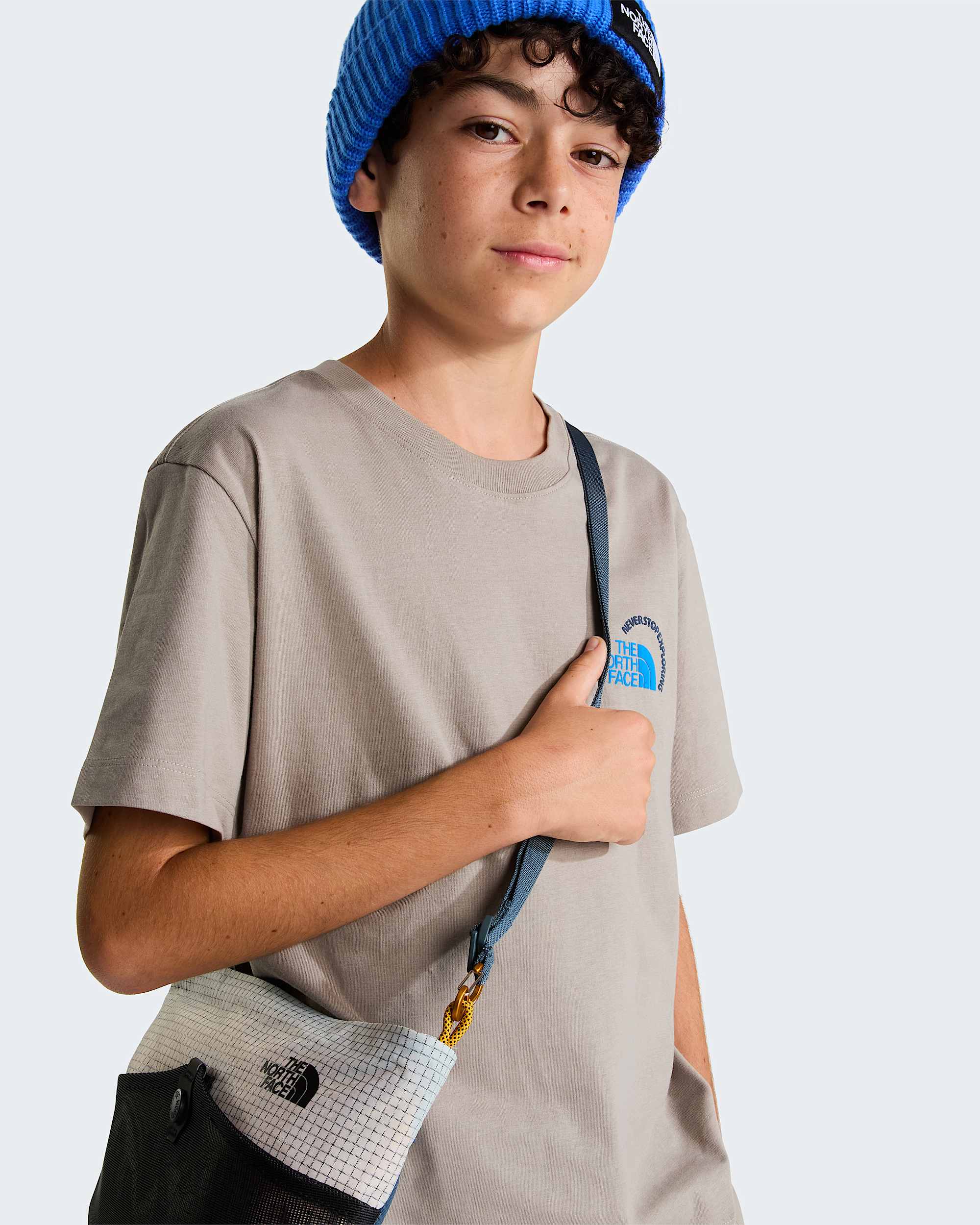 Explore Fonts Relaxed Graphic TShirt fr Teenager TNF ALT6