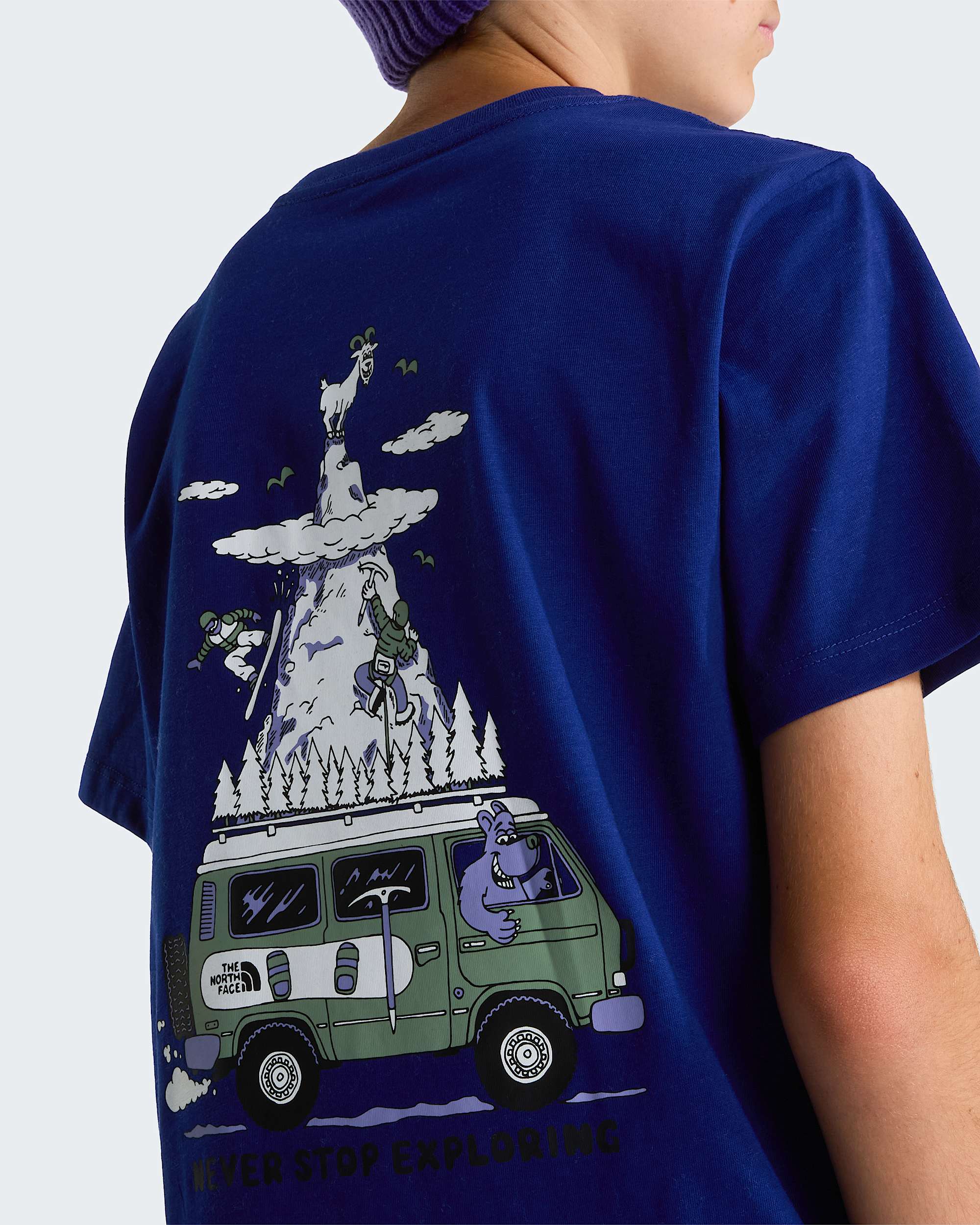 Tshirt standard Graphic Outdoor pour garon TNF ALT5
