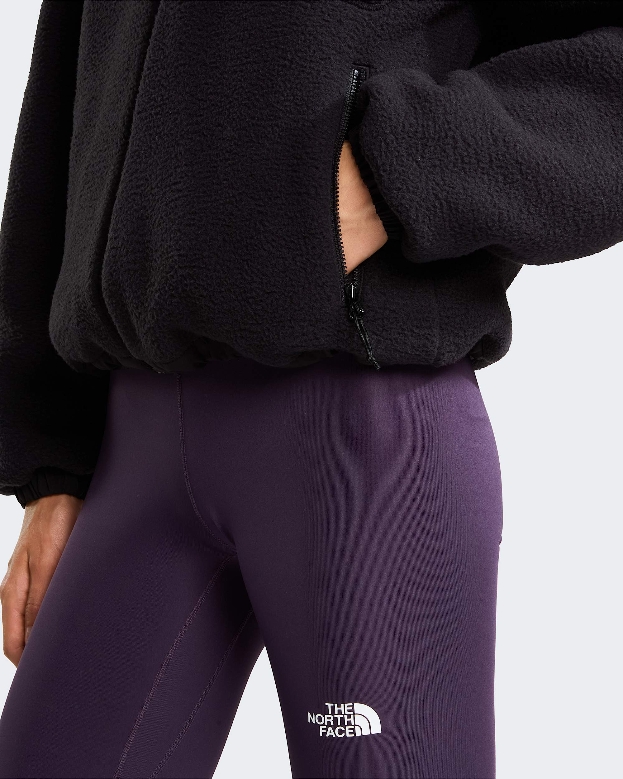 Dame Yumiori Vendbar Fleecejakke TNF alt7