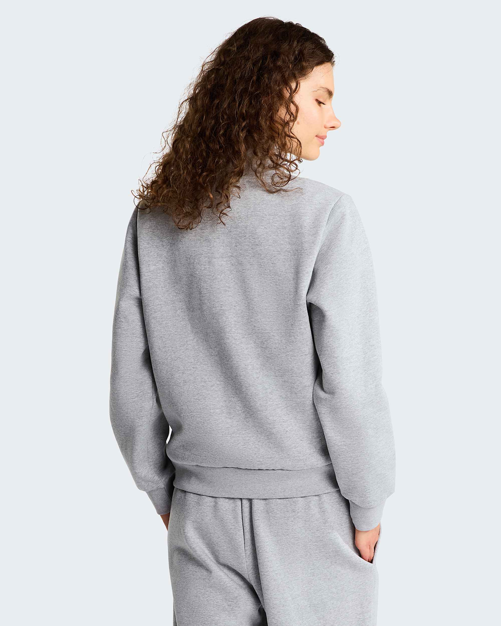 Damen Evolution Simple Dome Regular Sweatshirt mit 14Reiverschluss TNF alt3