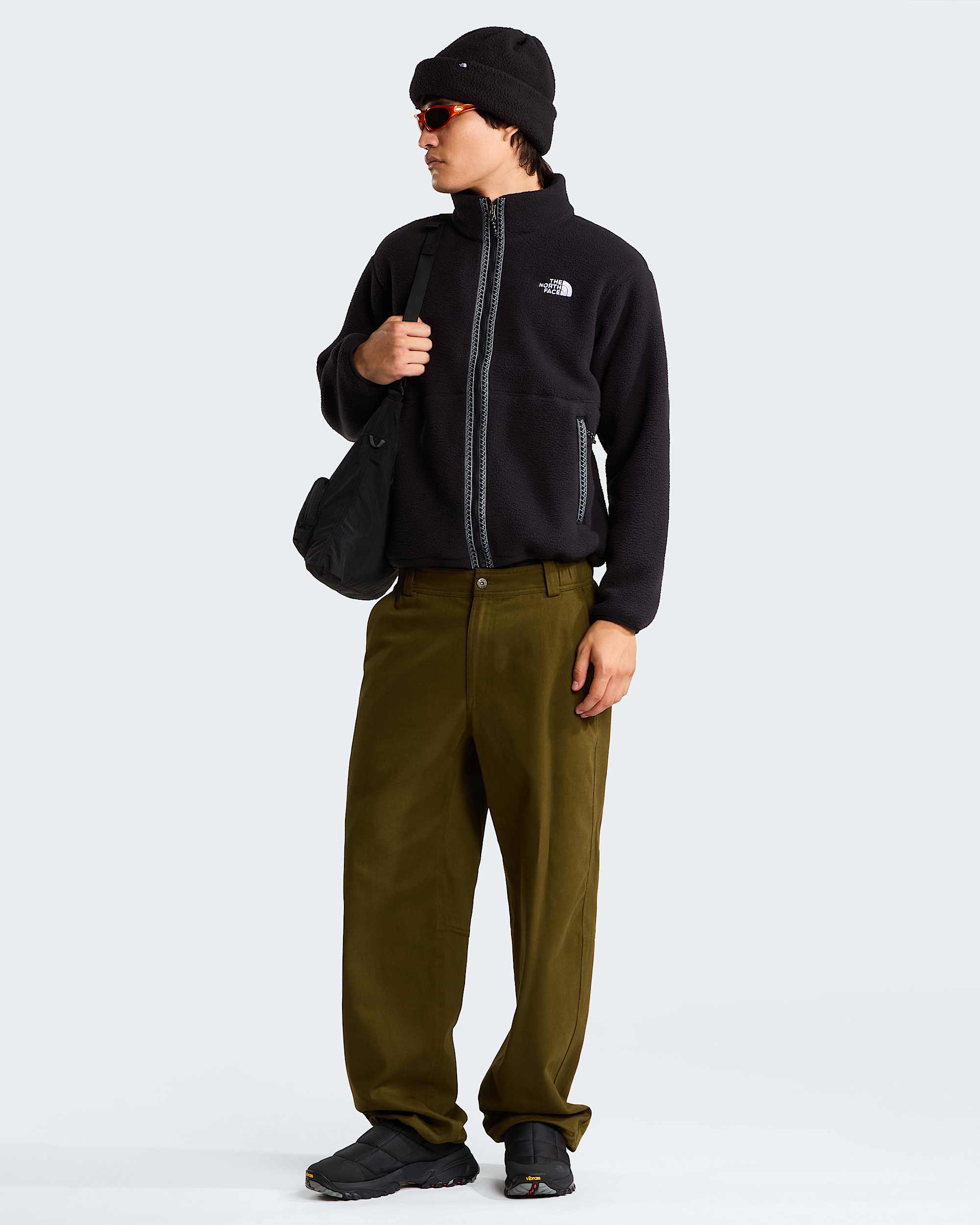 Mens TNF Fleeski FullZip Fleece TNF ALT1
