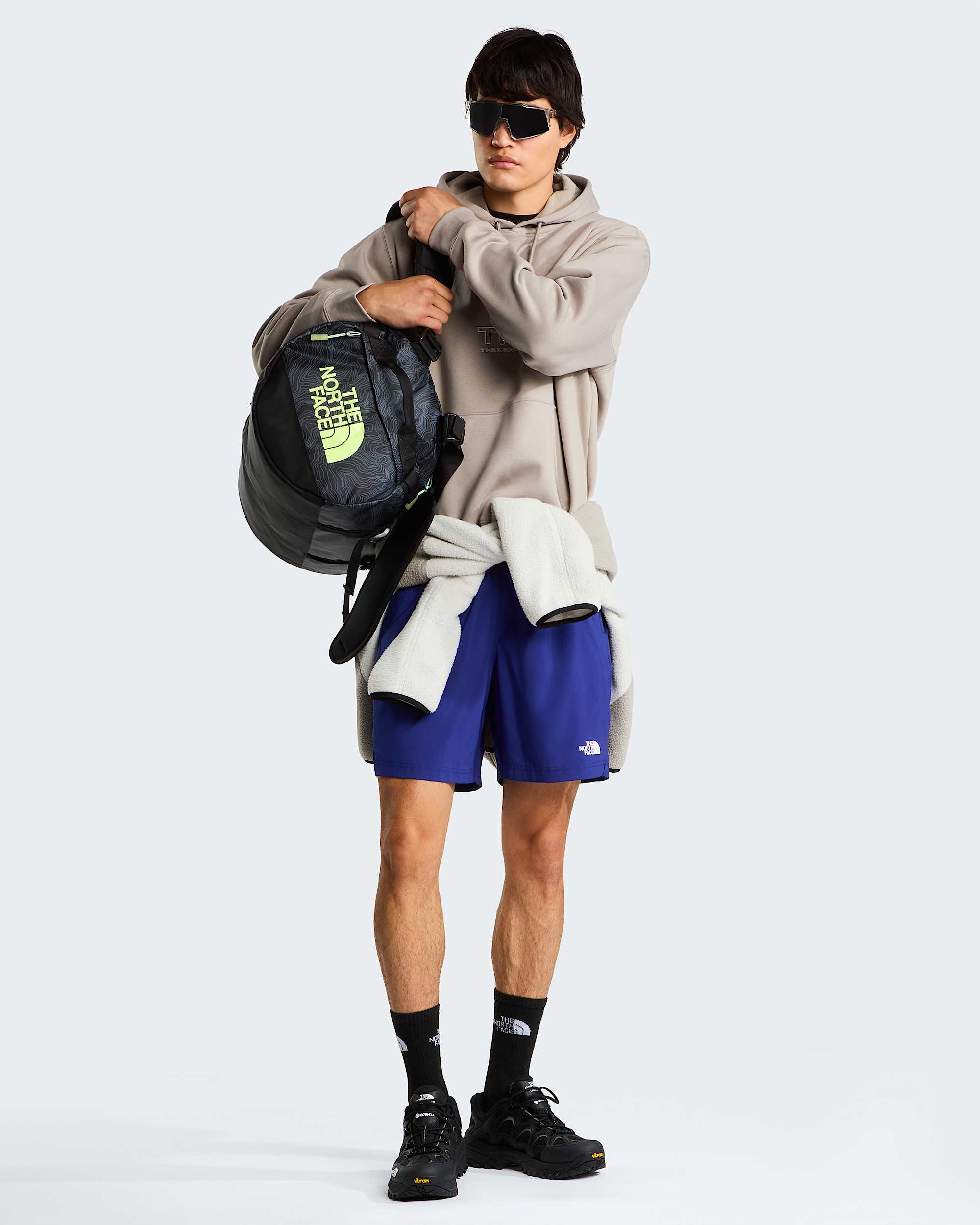 Sweat  capuche dcontract Zumu 20 unisexe TNF alt5