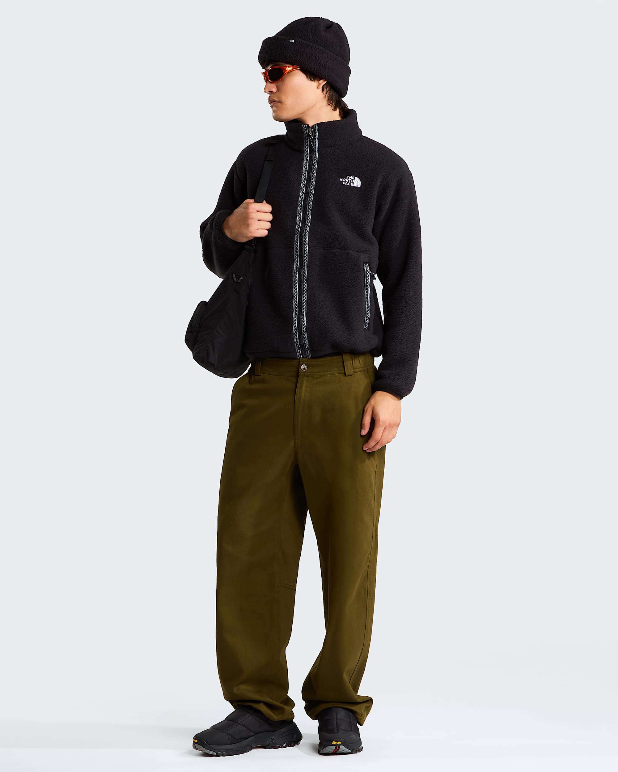 Mens TNF Fleeski FullZip Fleece TNF alt1