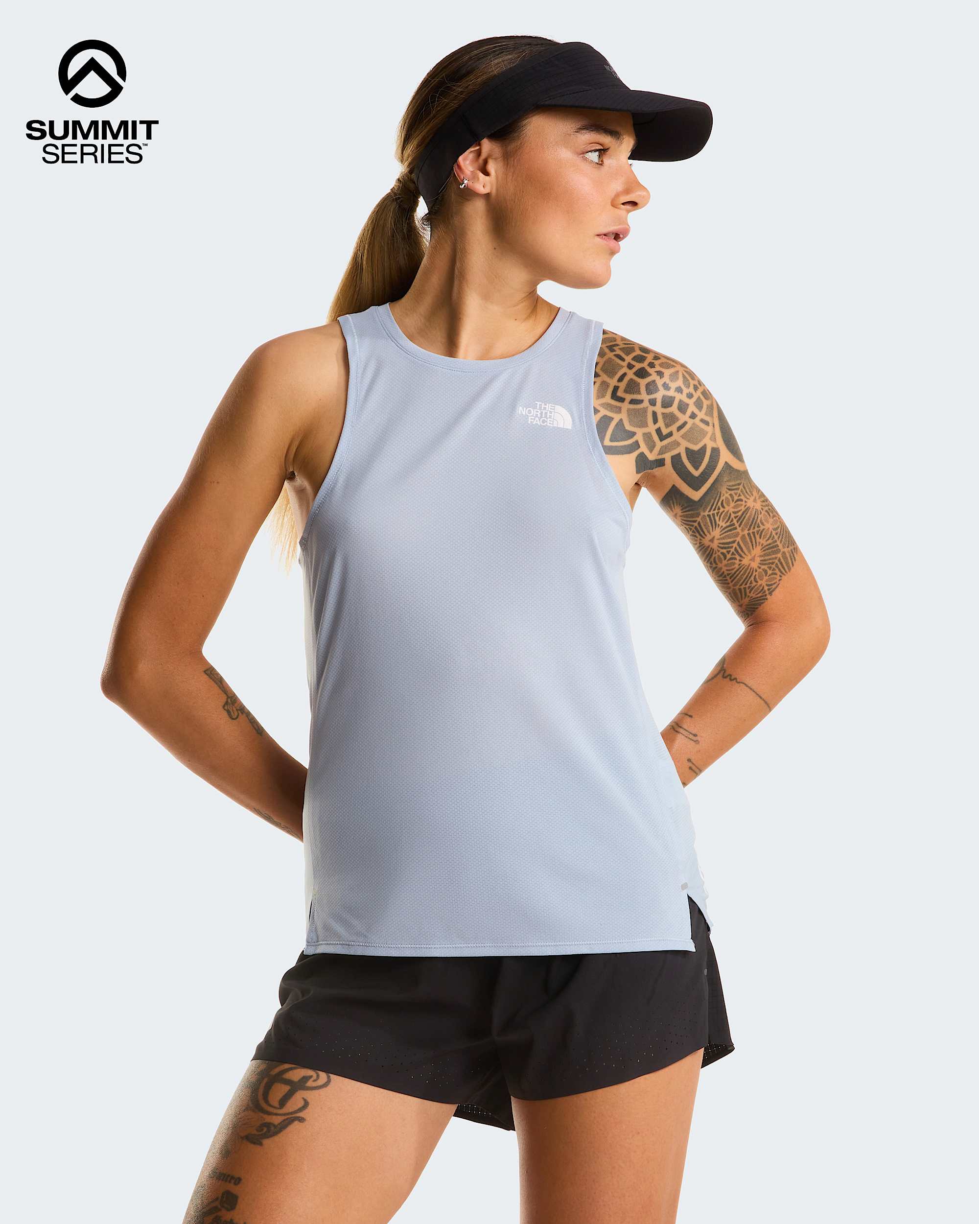 Womens Summit High Trail Run Tank Top TNF hero