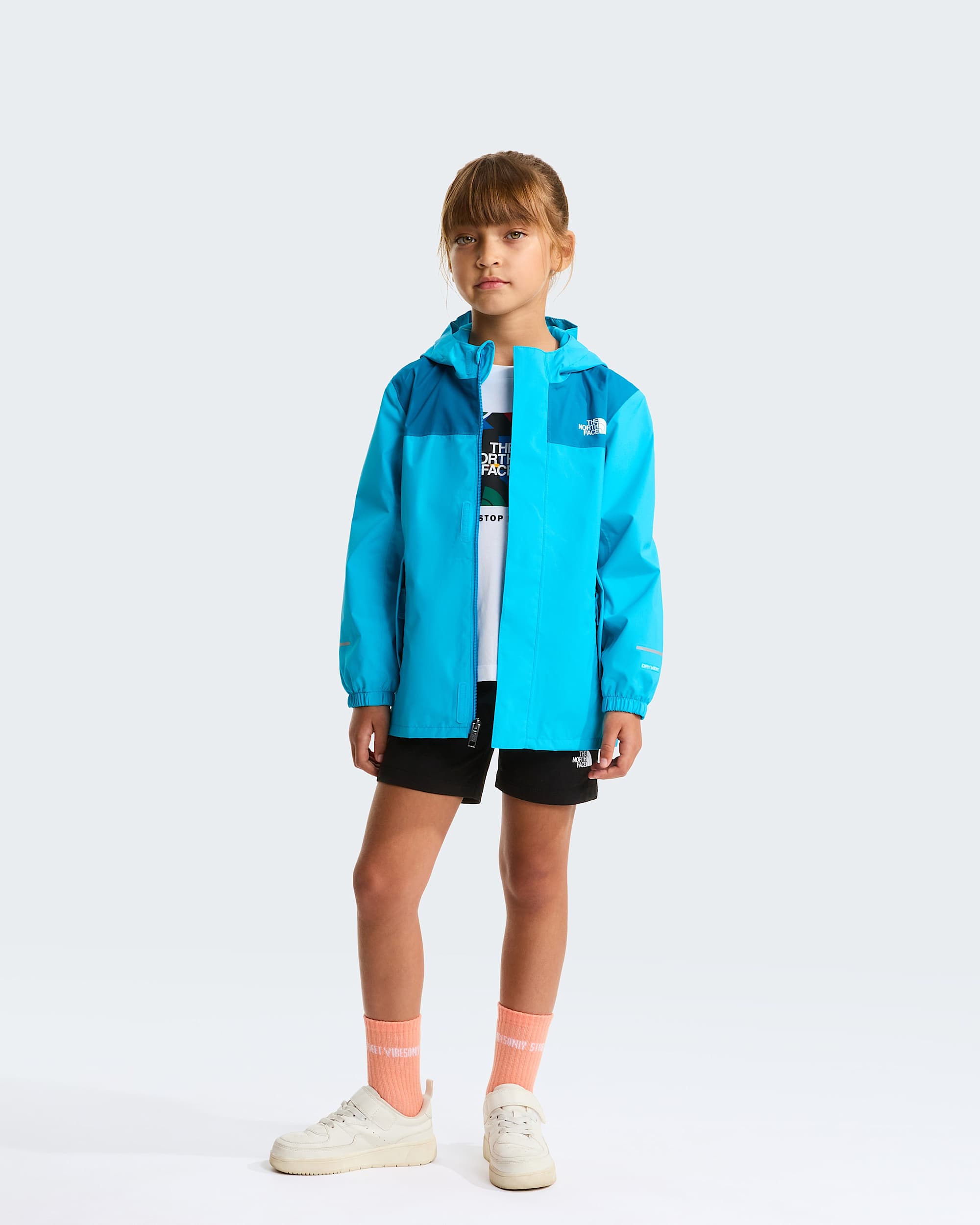 Kids Antora Rain Jacket TNF alt15
