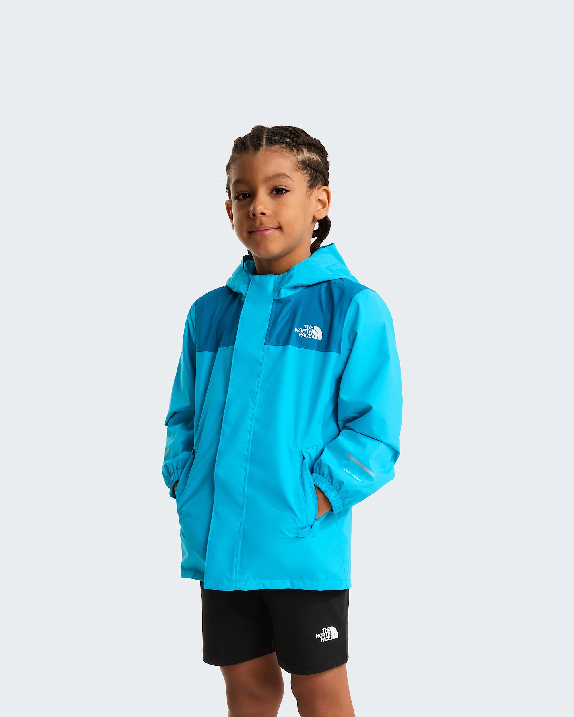 Kids Antora Rain Jacket TNF alt4