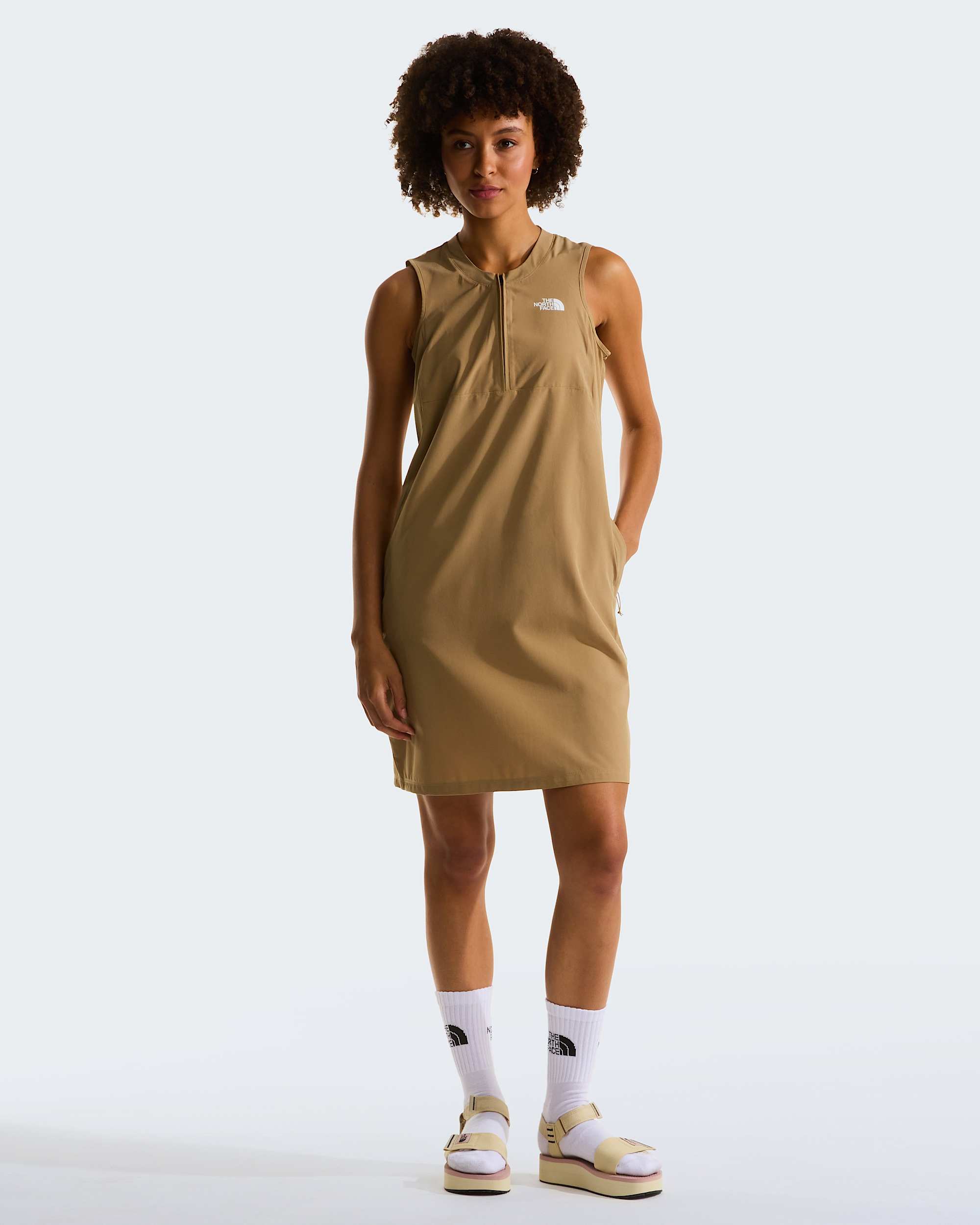 Inpakbare jurk voor dames TNF alt4