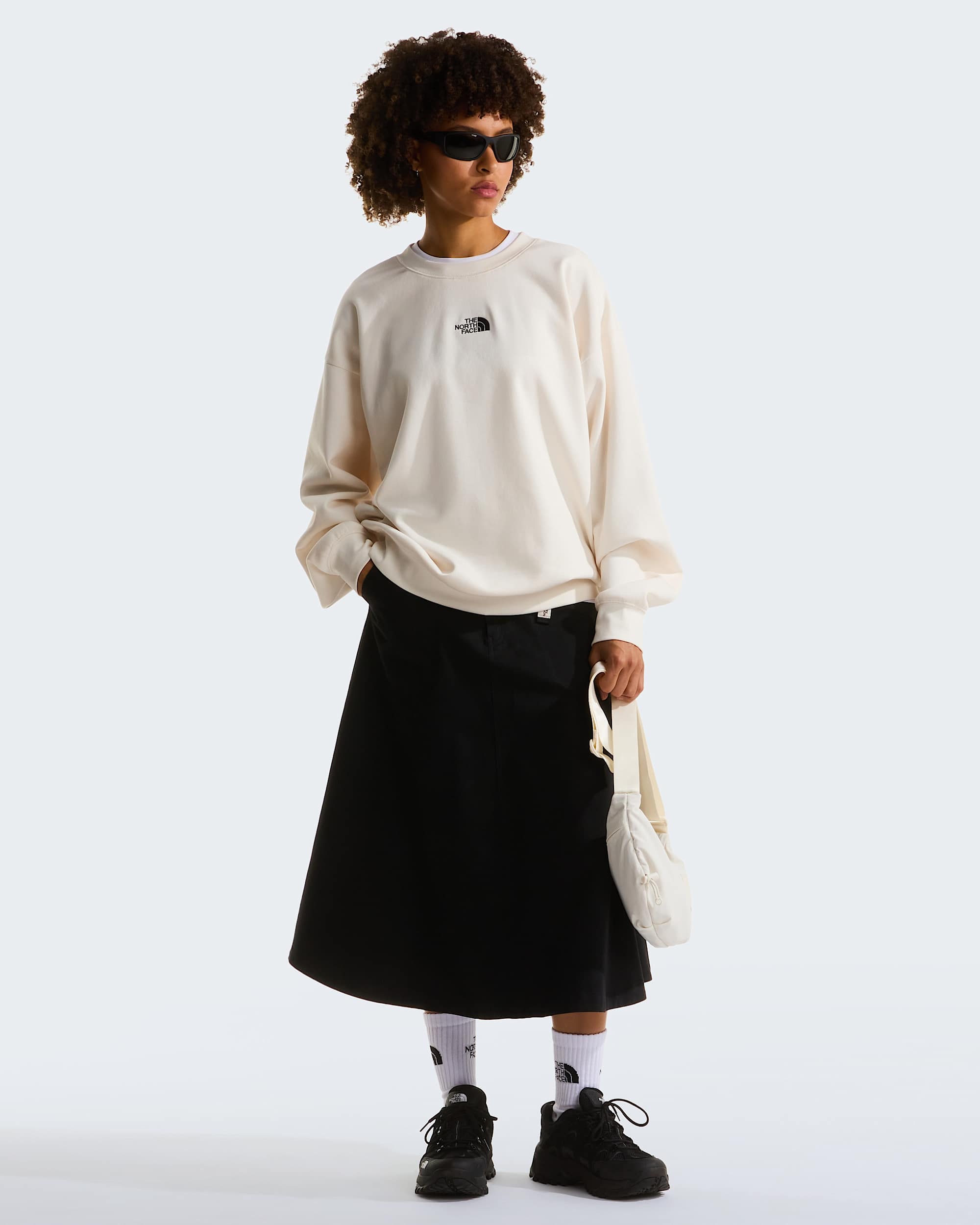 Essentialsweatshirt voor dames TNF alt5