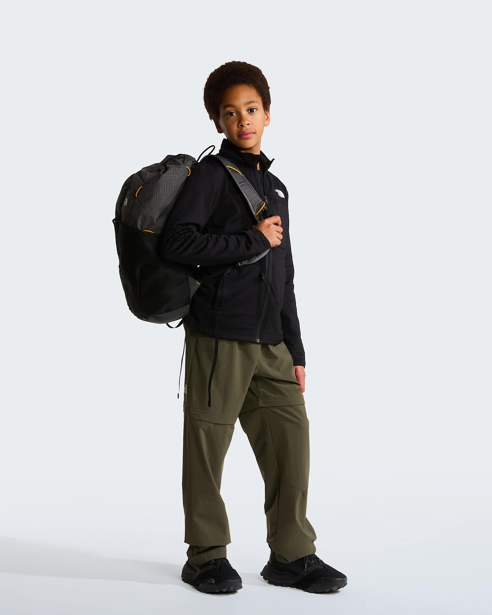 Teens Hike FullZip Midlayer Jacket TNF alt5