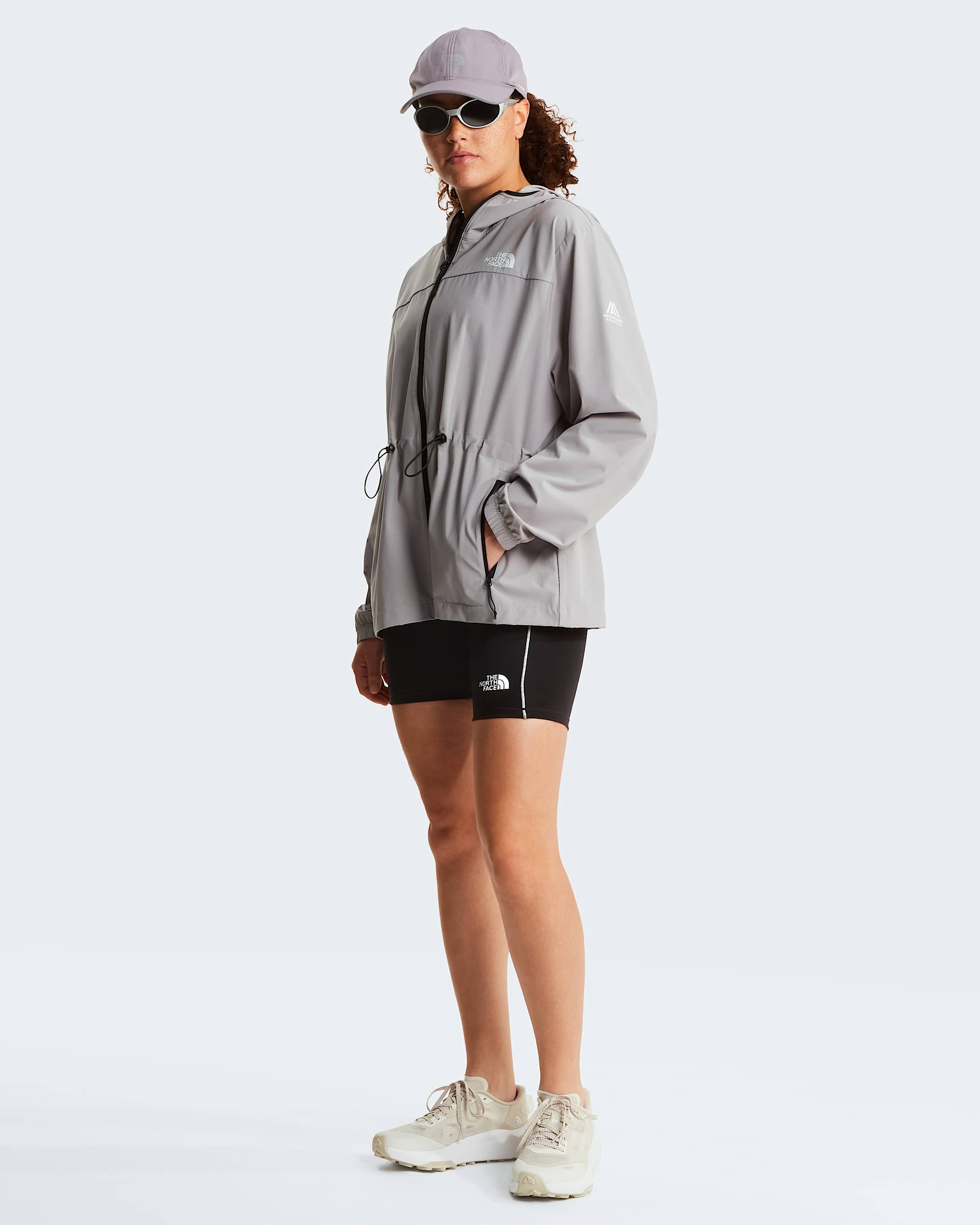 Veste  capuche coupevent Mountain Athletics pour femme TNF alt5