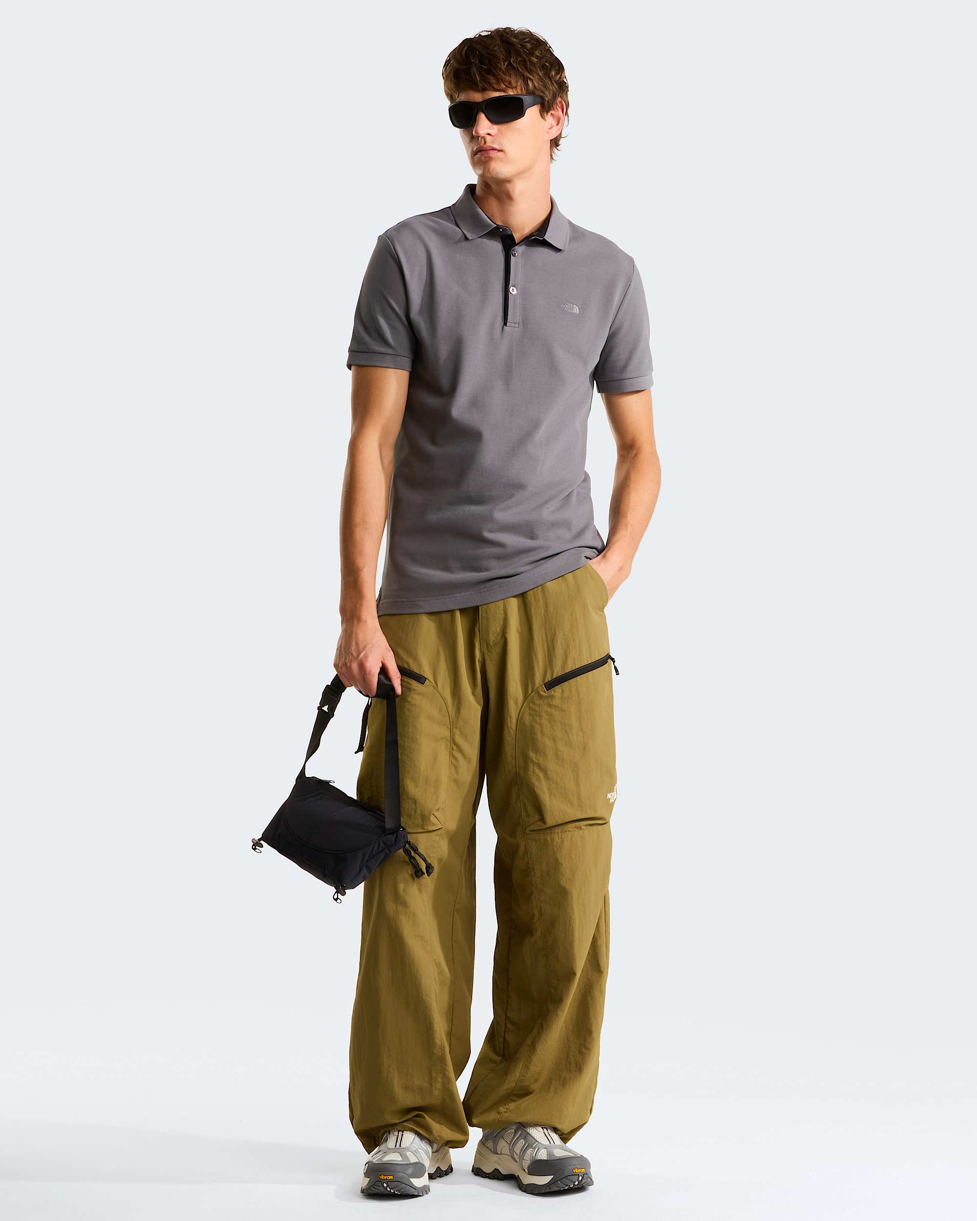 Premium Slimpoloshirt voor heren TNF alt5