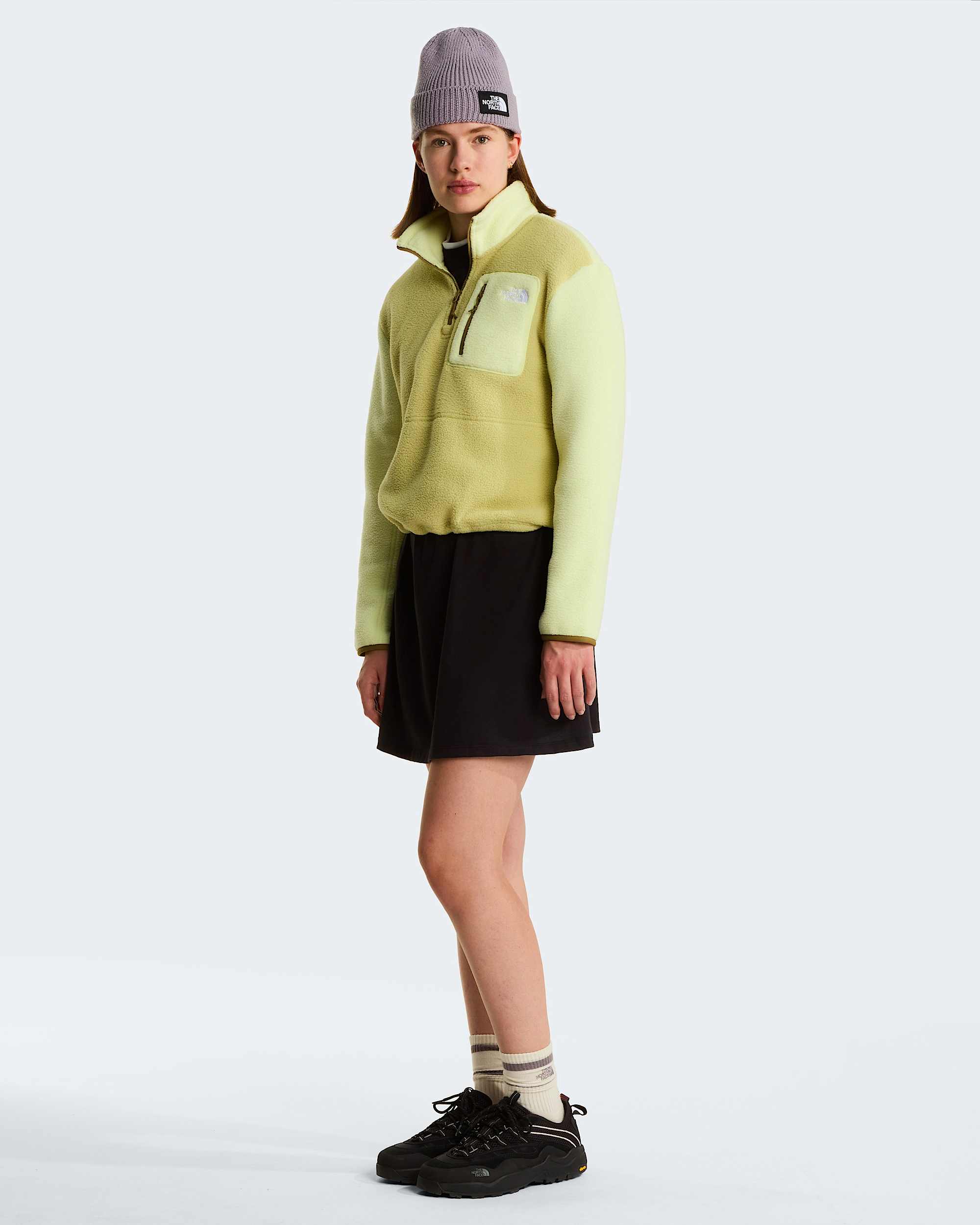 Veste en polaire  col zipp Yumiori pour femme TNF alt5
