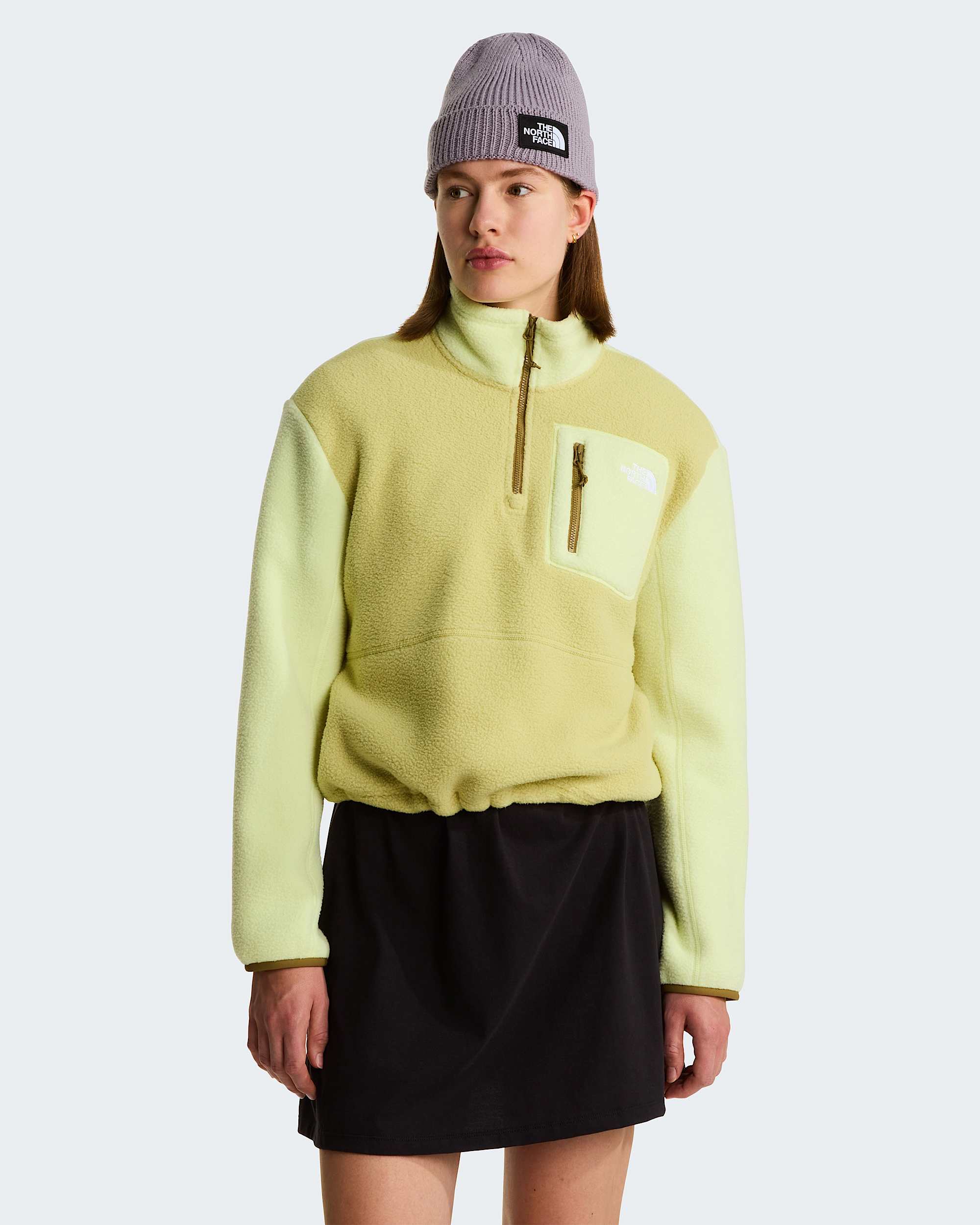 Veste en polaire  col zipp Yumiori pour femme TNF alt4