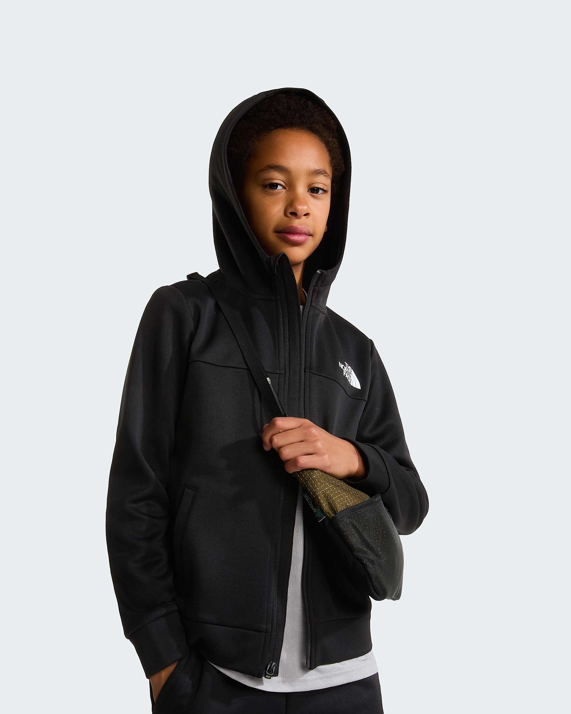 Teens Reaxion FullZip Hoodie TNF alt11