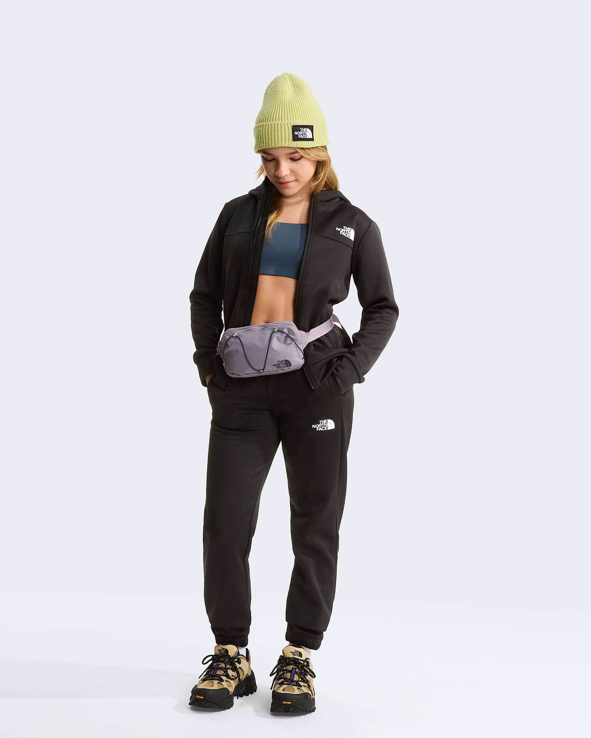 Teens Reaxion FullZip Hoodie TNF alt12