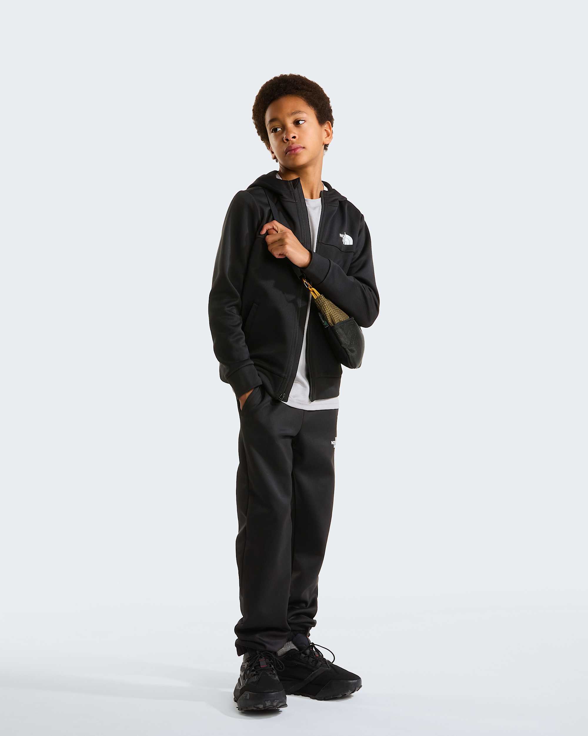 Teens Reaxion FullZip Hoodie TNF alt5