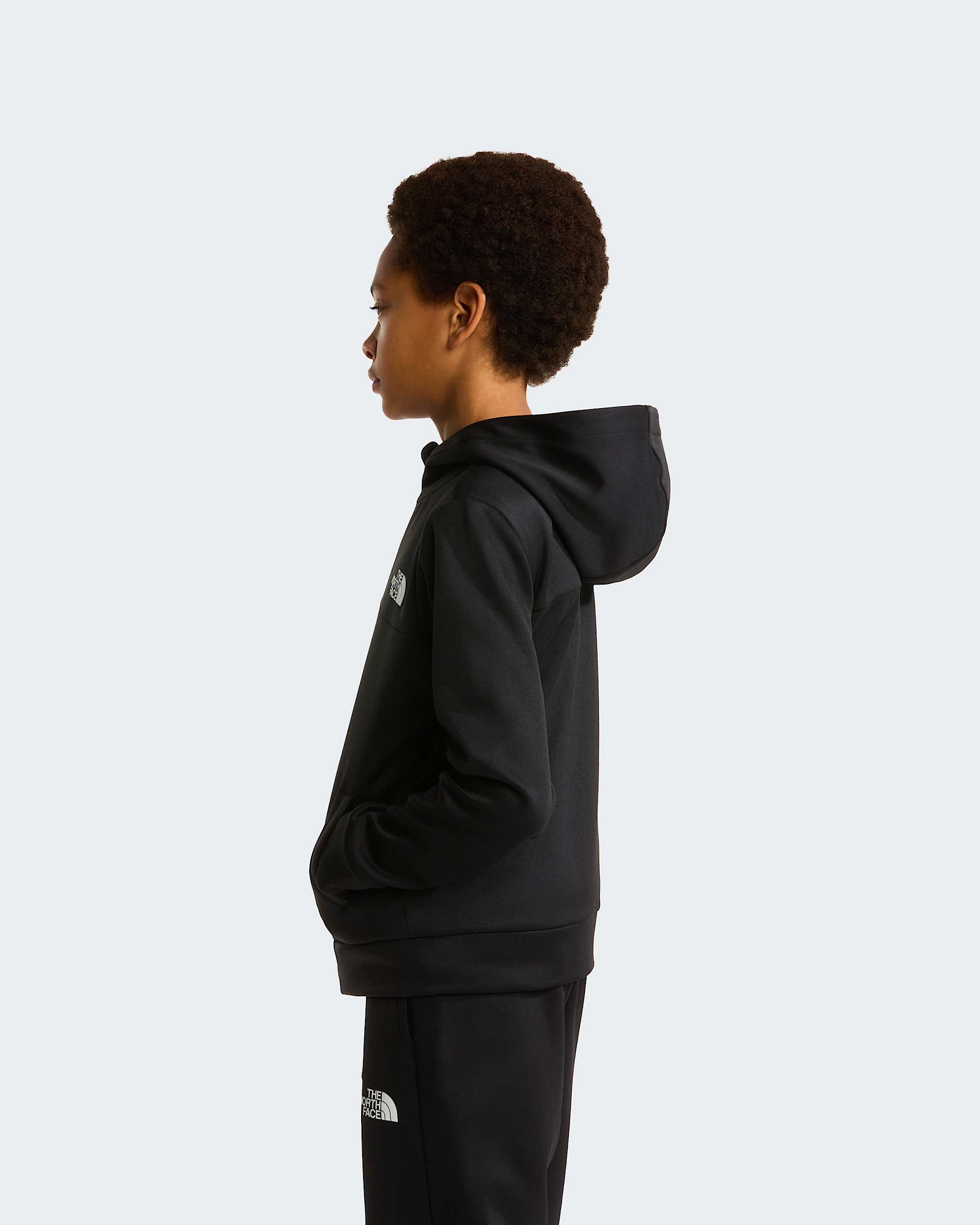 Teens Reaxion FullZip Hoodie TNF alt6