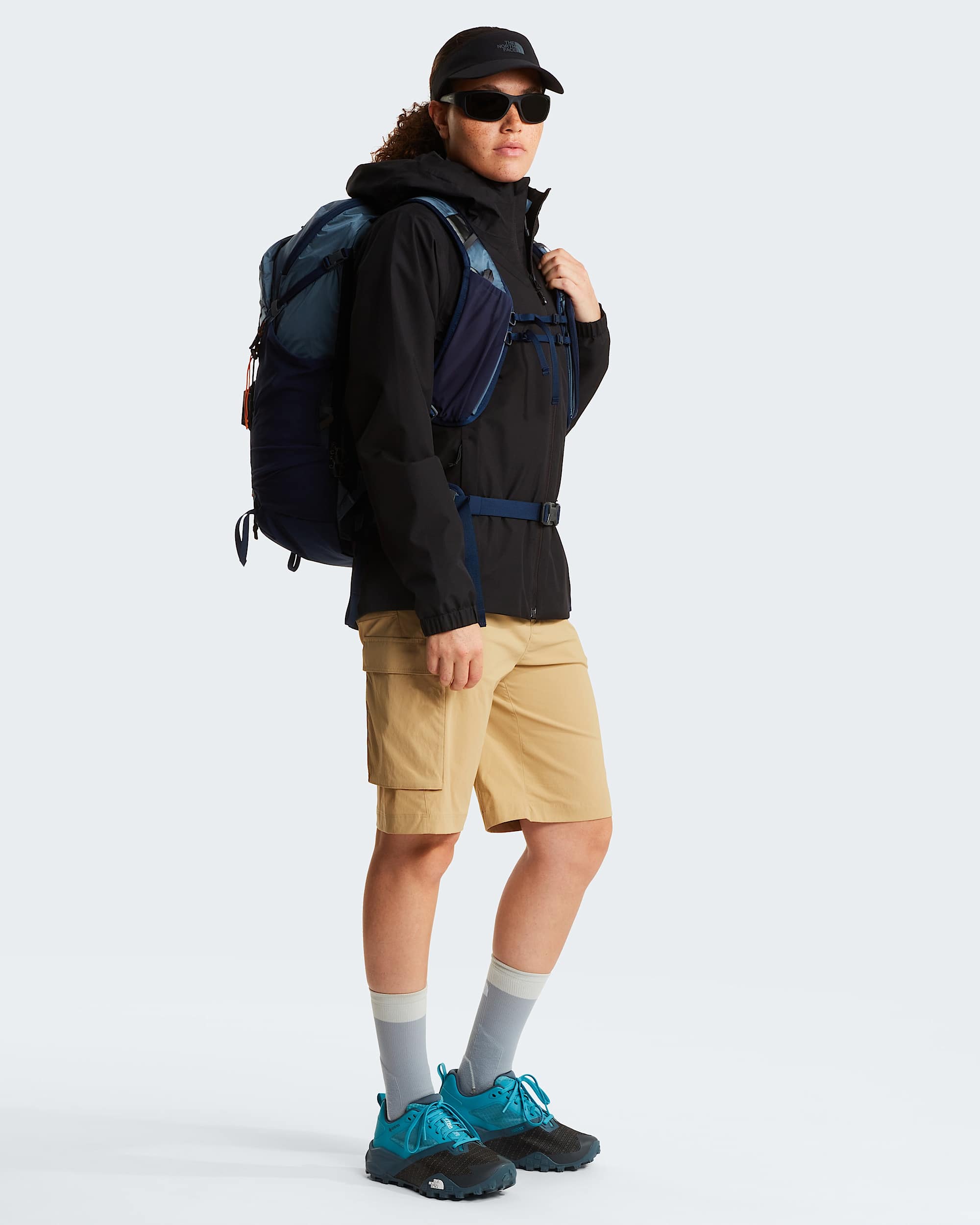 Pantaln corto tipo cargo Exploration para mujer TNF alt5