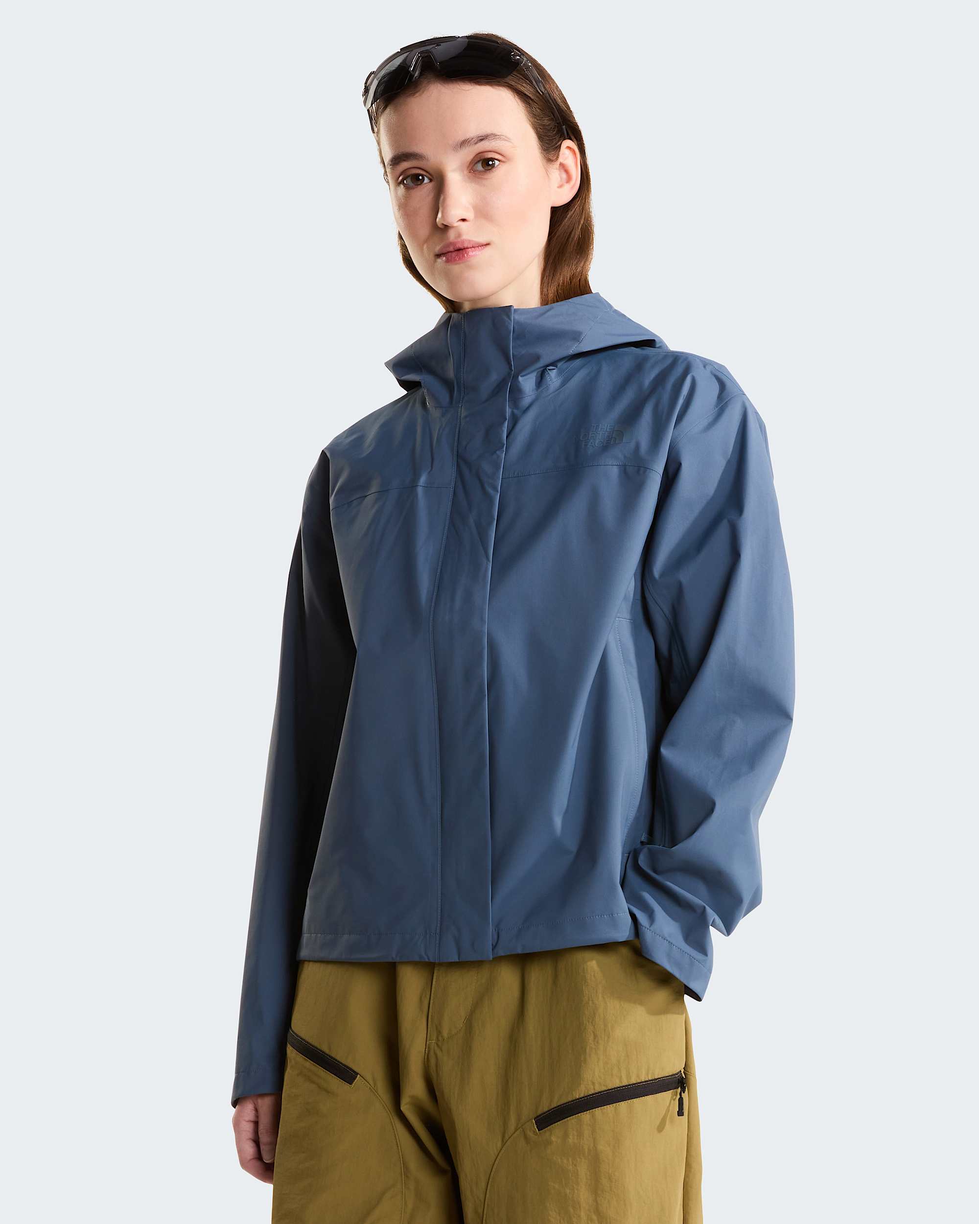 Giacca Voyage Rain 3L con cappuccio da donna TNF alt4