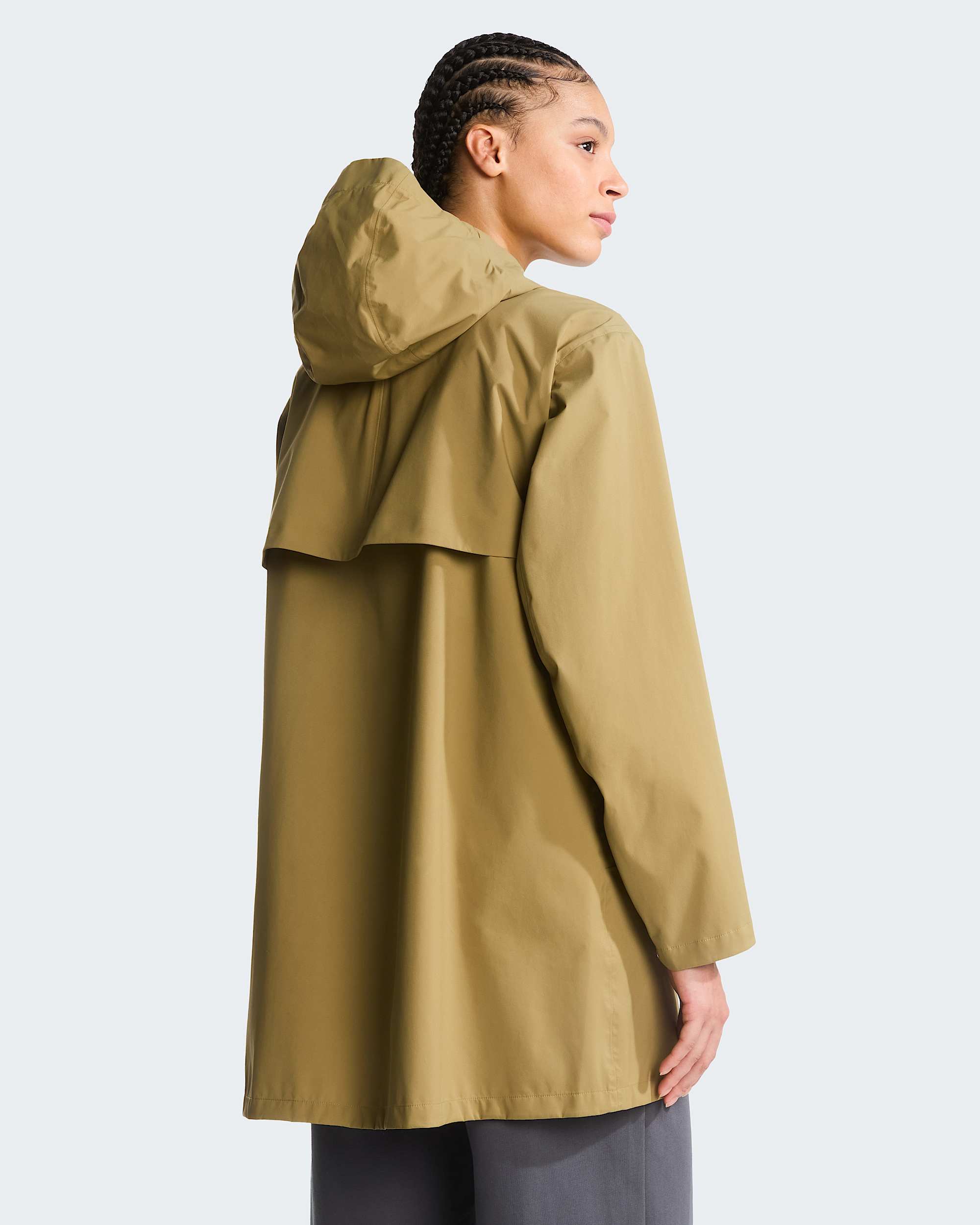 Parka impermeable de tres capas con capucha Voyage para mujer TNF alt7