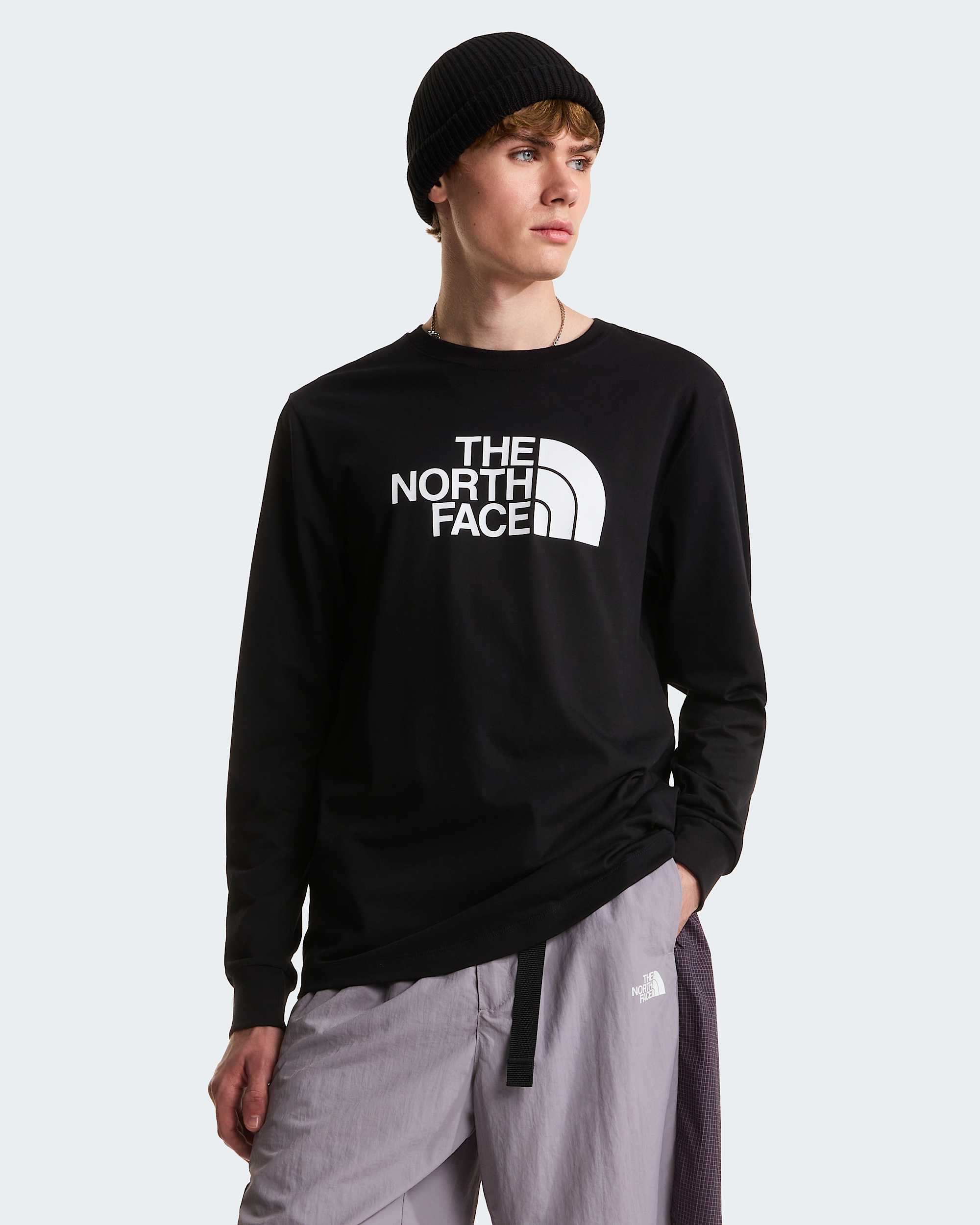 Evolution Simple Dome Regular Tshirt met lange mouwen voor heren TNF alt4