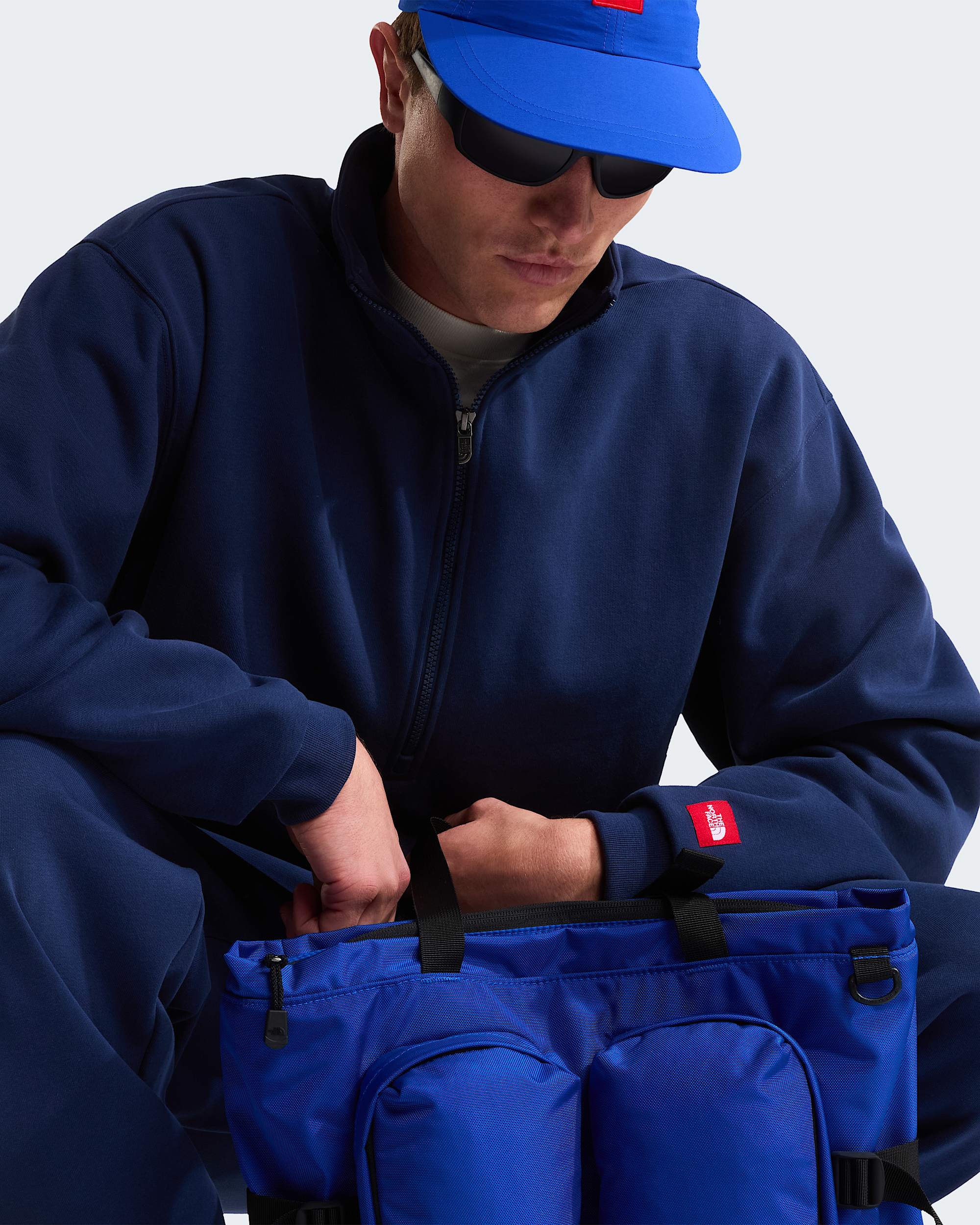 Sweat demizippe Red Box TNF unisexe TNF alt10