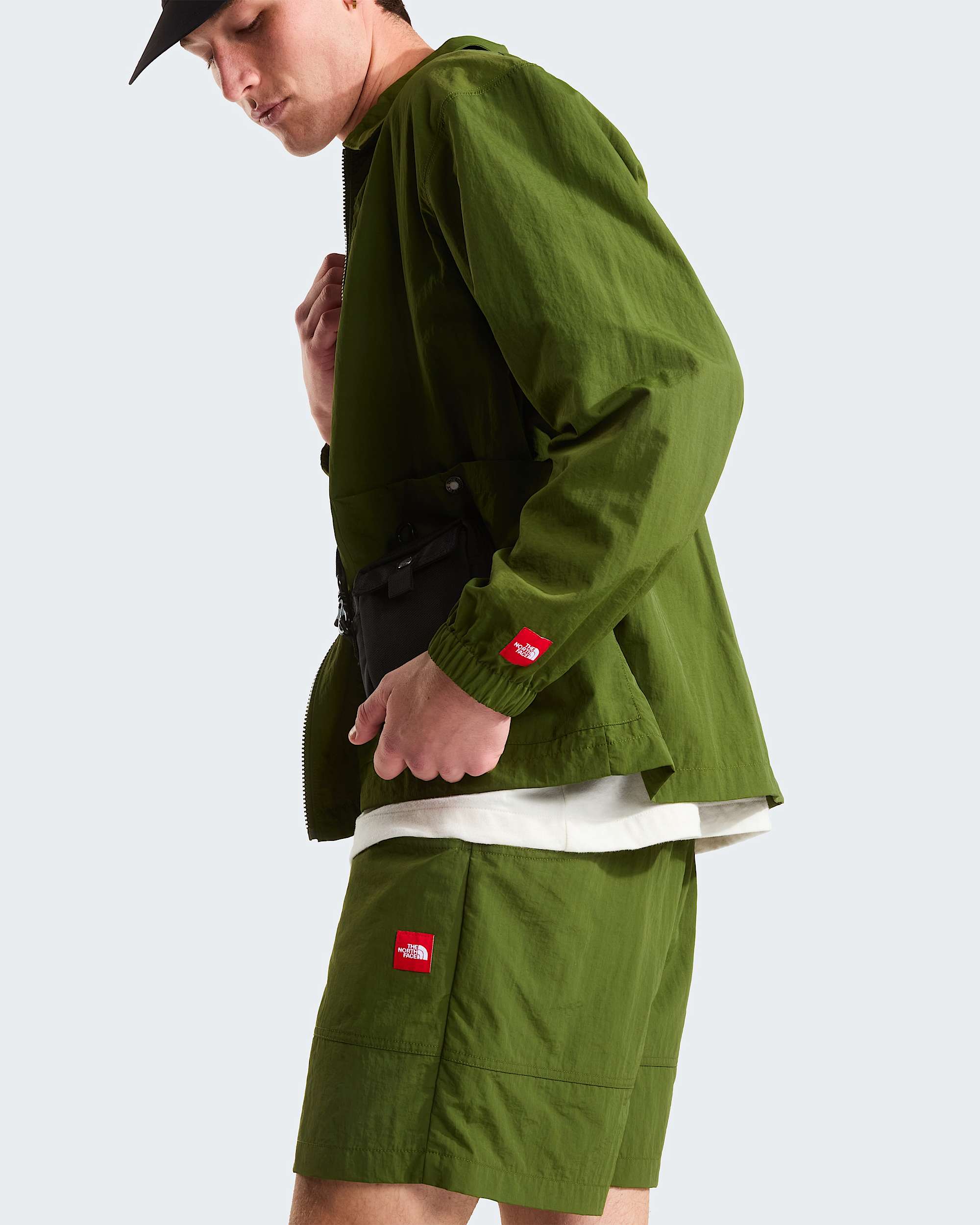 Pantaln corto de nailon con cinturn Red Box unisex TNF alt10
