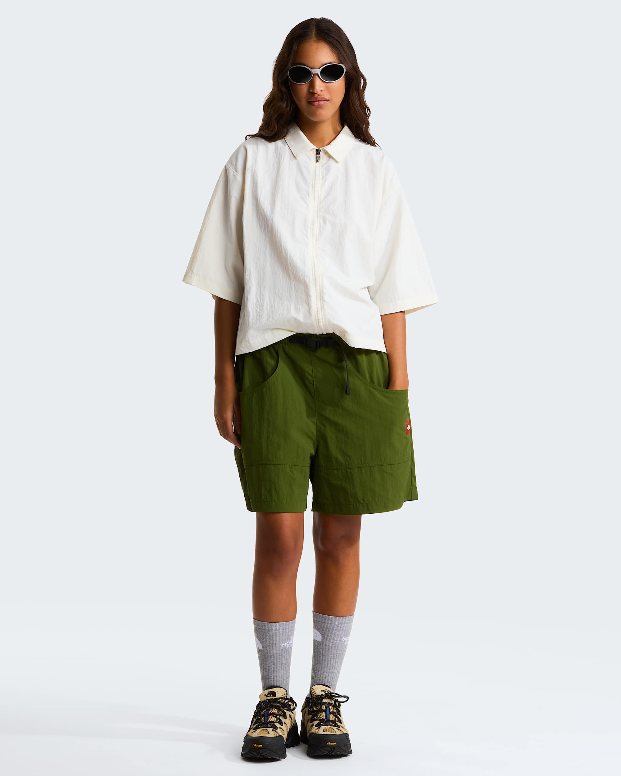 Pantaln corto de nailon con cinturn Red Box unisex TNF alt15