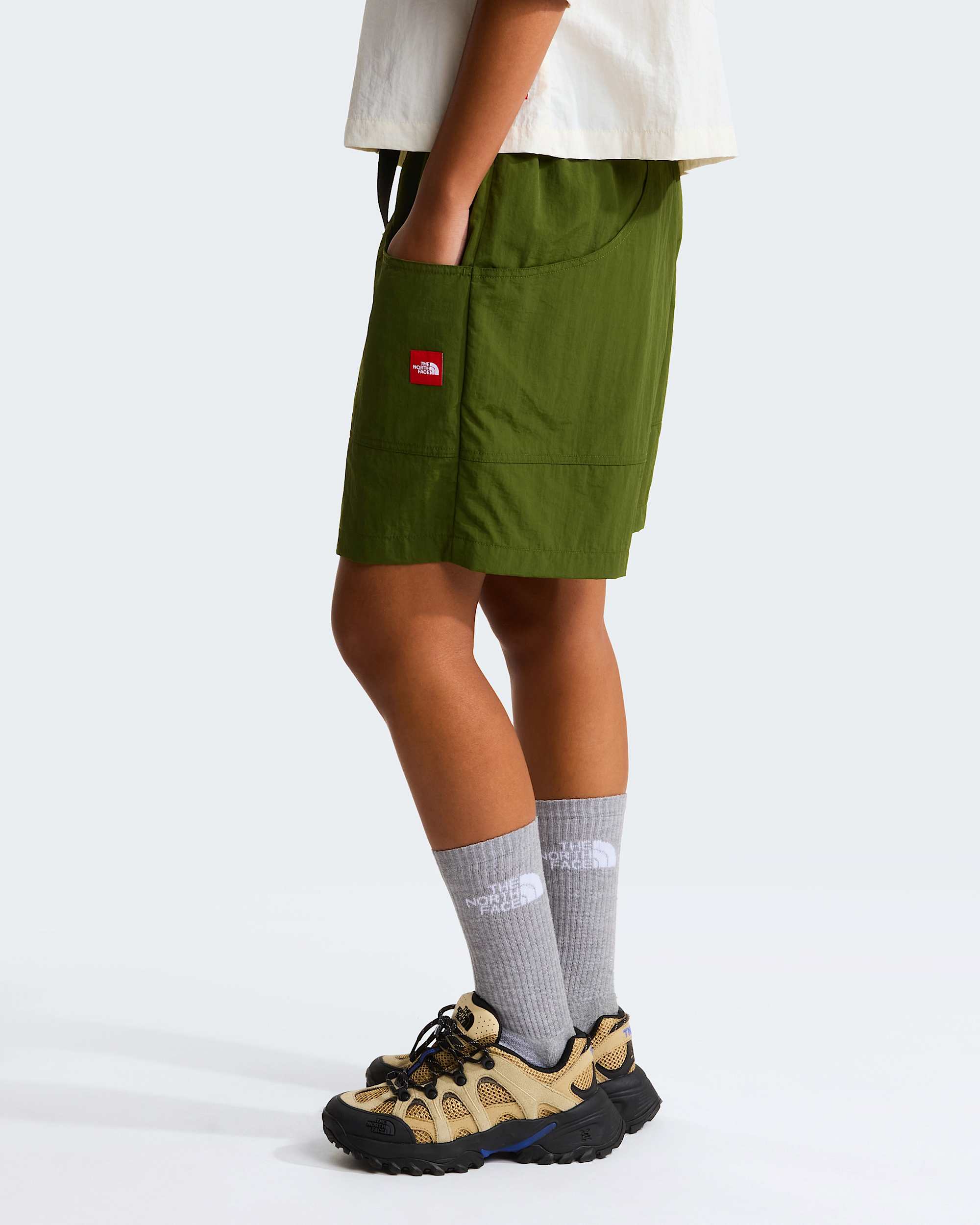 Pantaln corto de nailon con cinturn Red Box unisex TNF alt16
