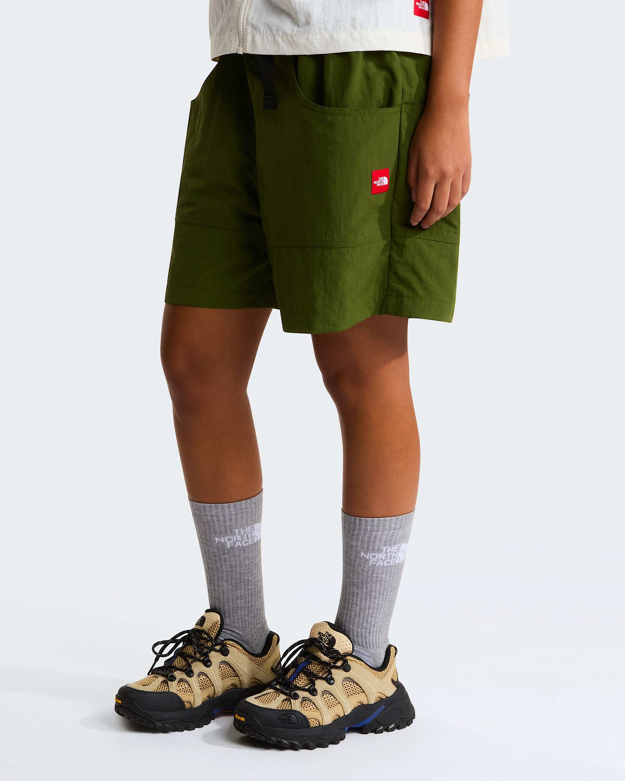 Pantaln corto de nailon con cinturn Red Box unisex TNF alt14