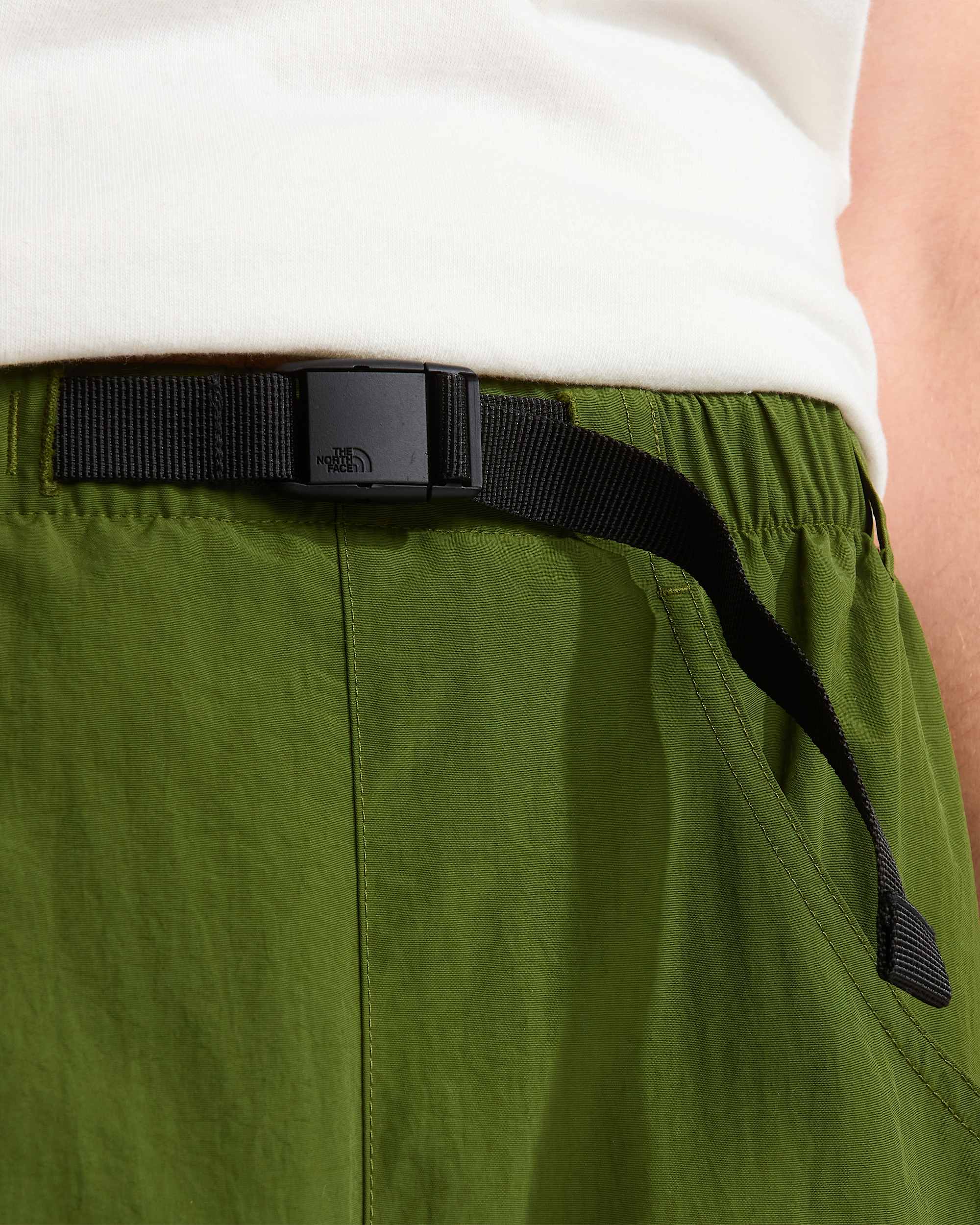 Uniseks Red Box Nylon broek met riem TNF alt8
