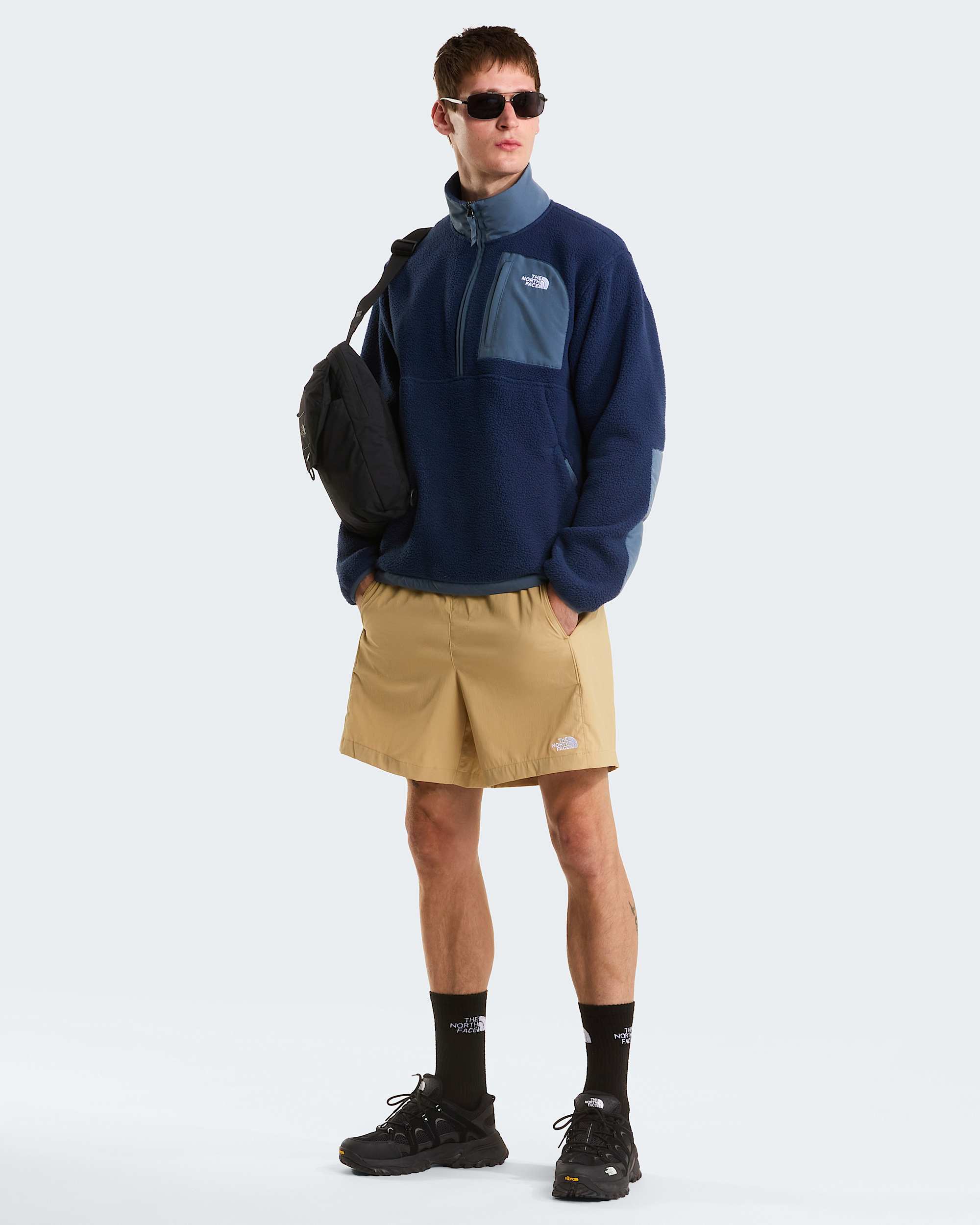 Yumiori OffPeakfleecejas met halve rits voor heren TNF alt5
