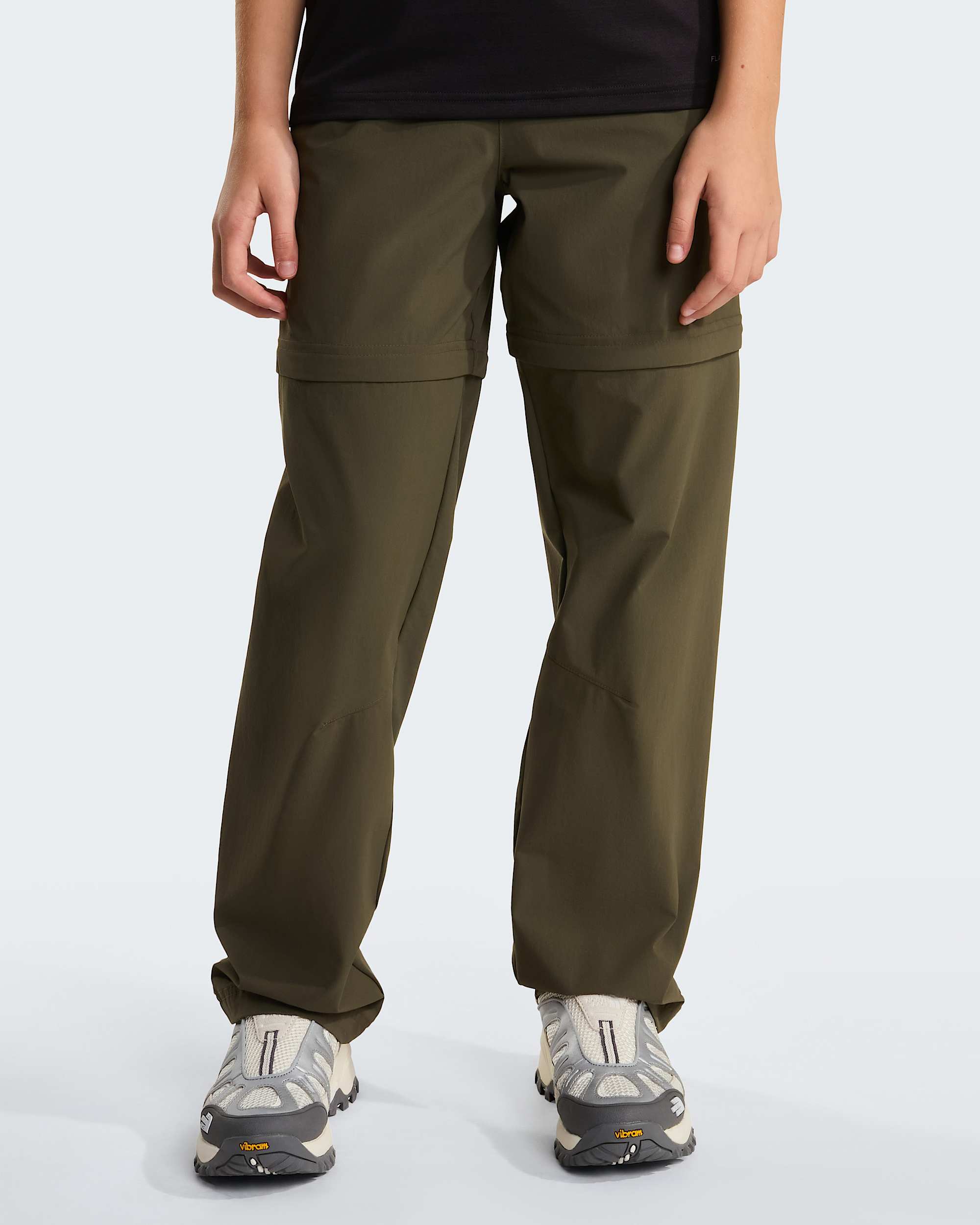 Leichte ZipoffWanderhosen fr Jugendliche TNF alt13