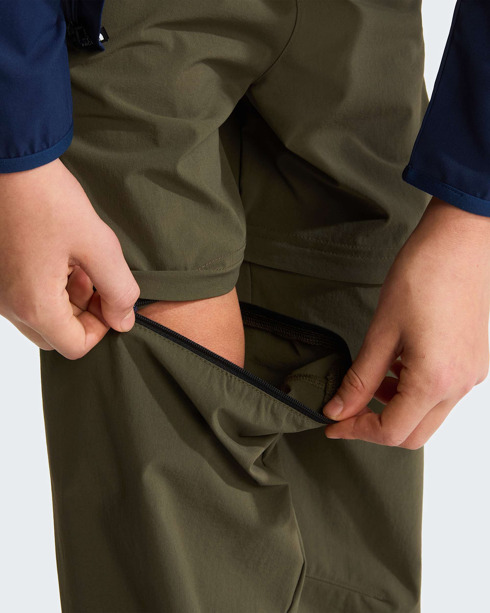 Leichte ZipoffWanderhosen fr Jugendliche TNF alt11