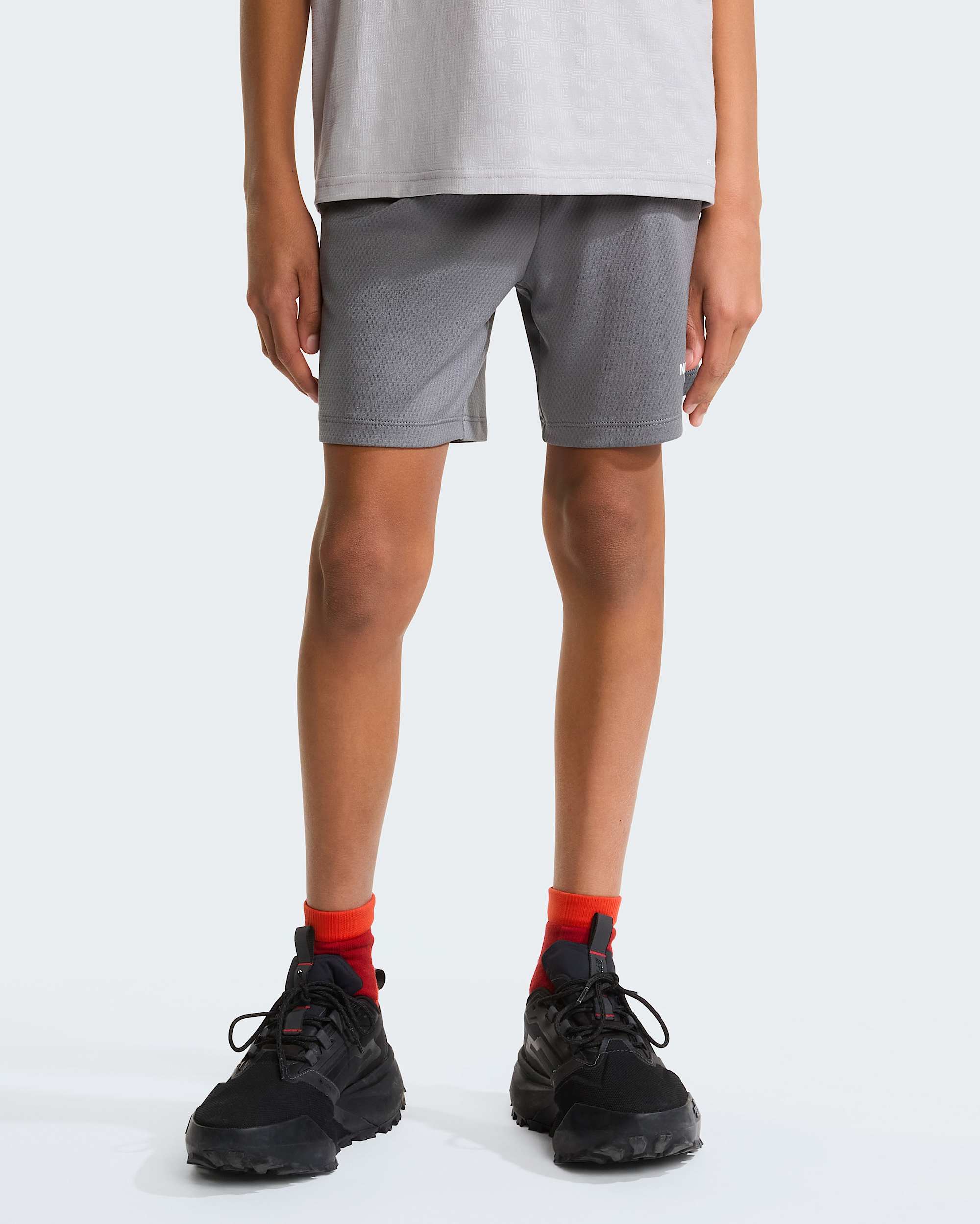 Poly Knitshort voor tieners TNF alt4